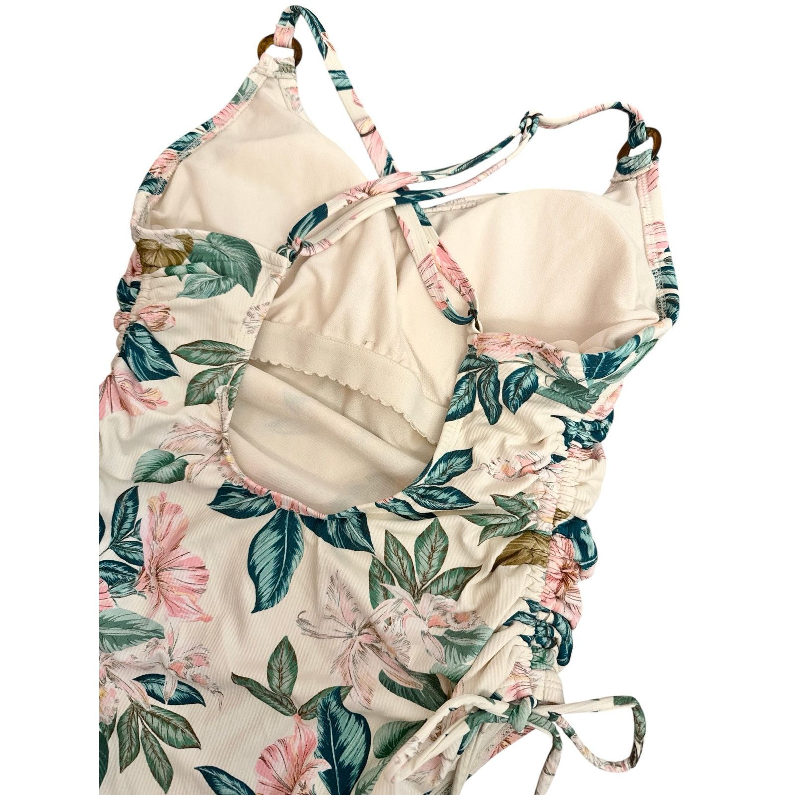 Other Palisades Womens Tropical One Piece Swimsuit Size Medium Size M / US 6-8 / IT 42-44 - 3 Thumbnail