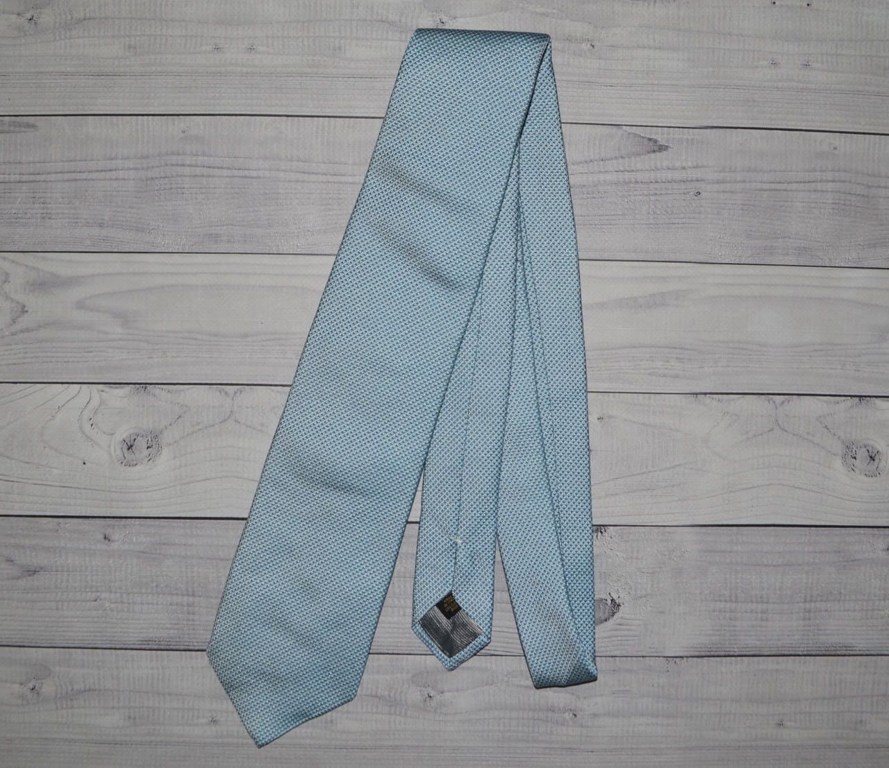 Corneliani New Corneliani Blue Silk Tie Size ONE SIZE - 2 Thumbnail