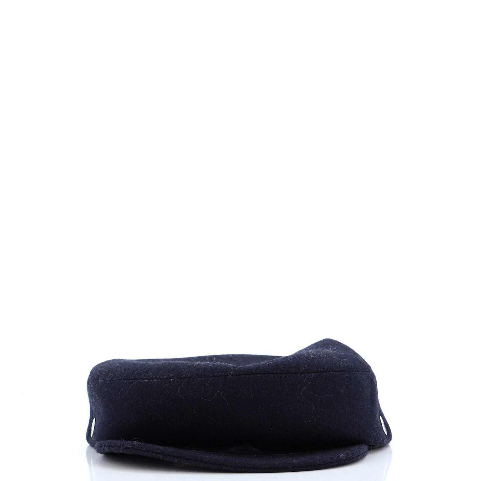 Newsboy Cap Wool with Leather None
