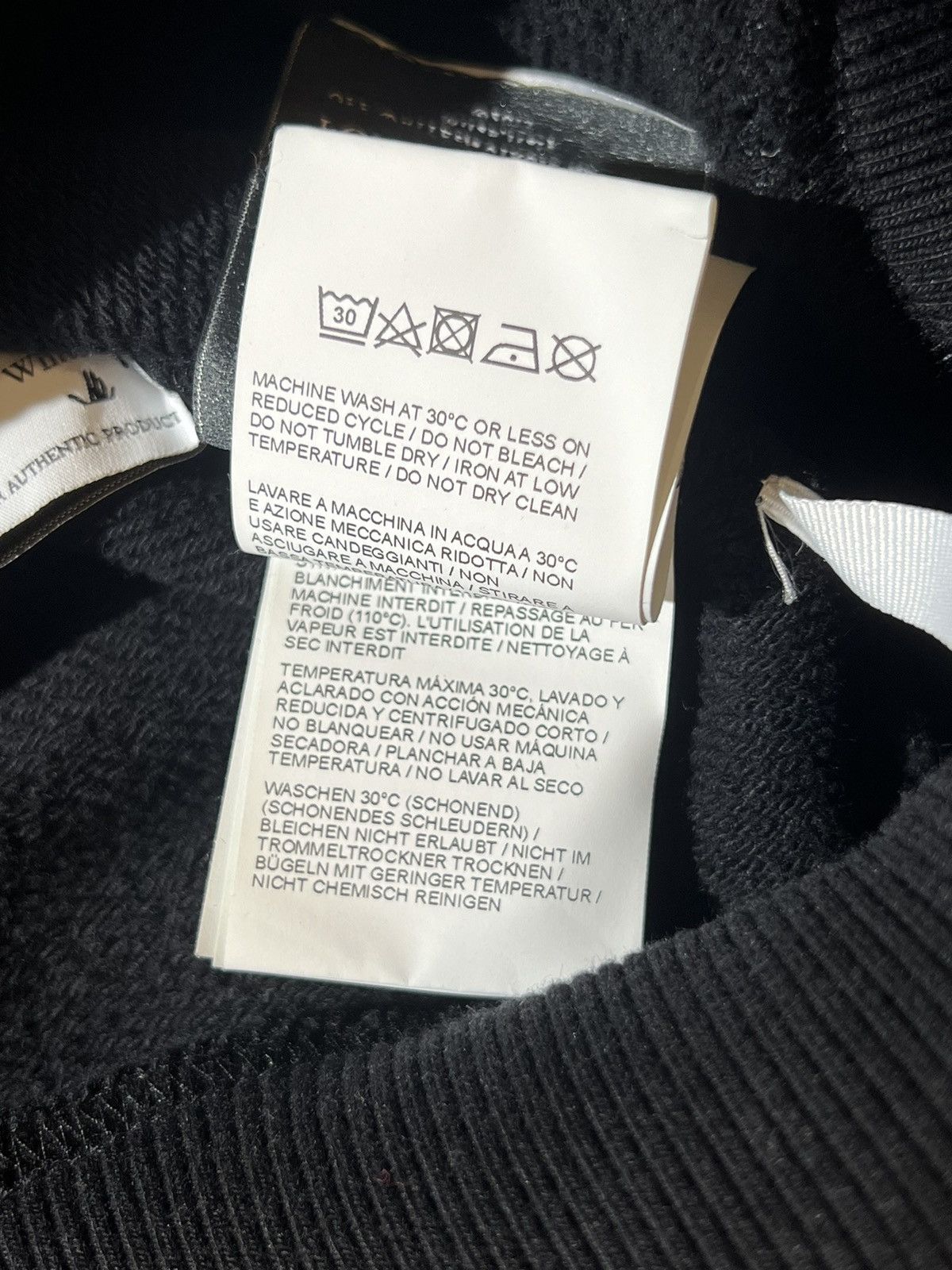 Off-White Off White Oversized Black Orange Hoodie Size US XS / EU 42 / 0 - 7 Thumbnail