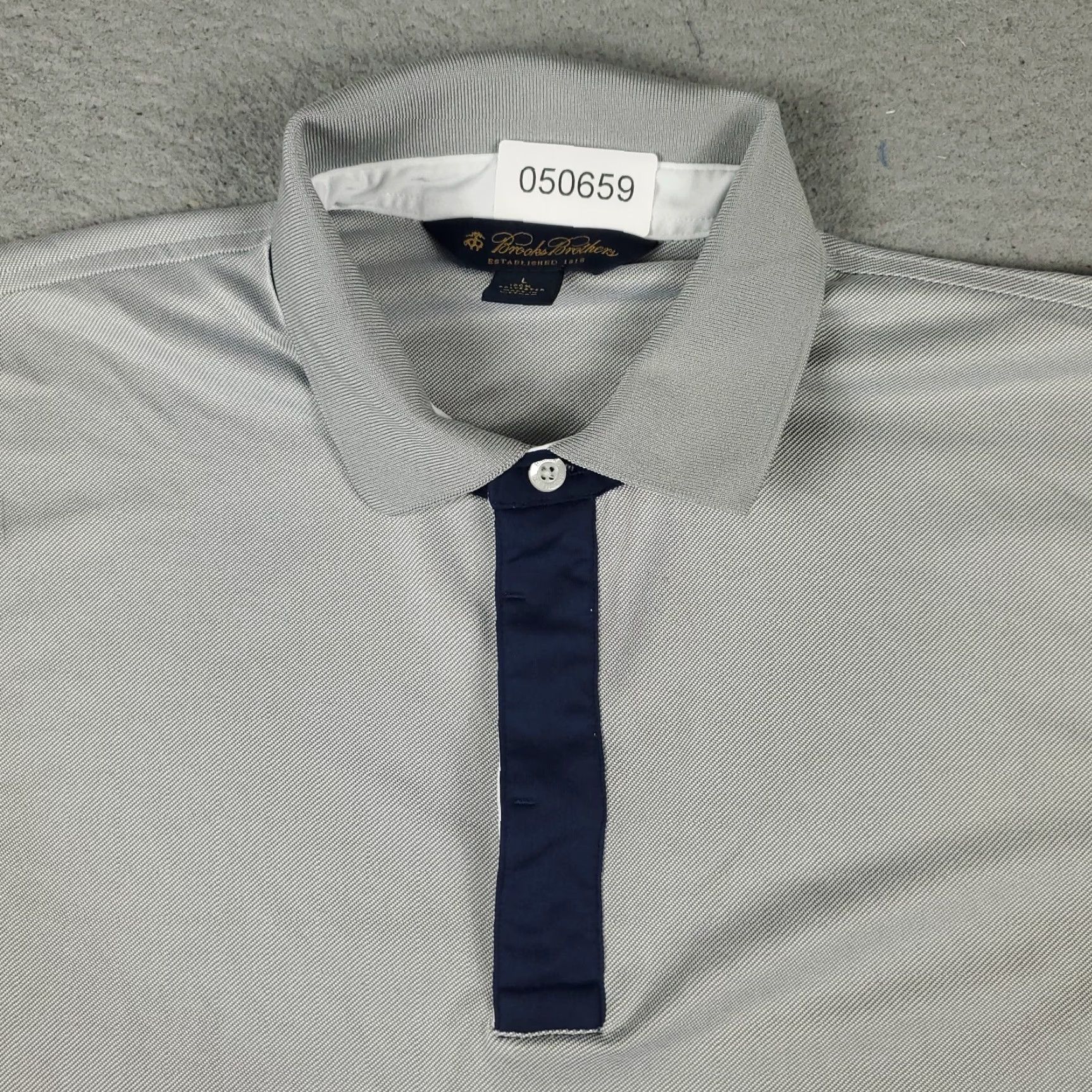 Brooks Brothers Brooks Brothers Polo Shirt Mens Large Gray Polyester Casual Short Sleeve Polo Shirt L Gray Brooks Brothers Mens Polo Shirt Casual Short Sleeve 90s? Size US L / EU 52-54 / 3 - 2 Thumbnail