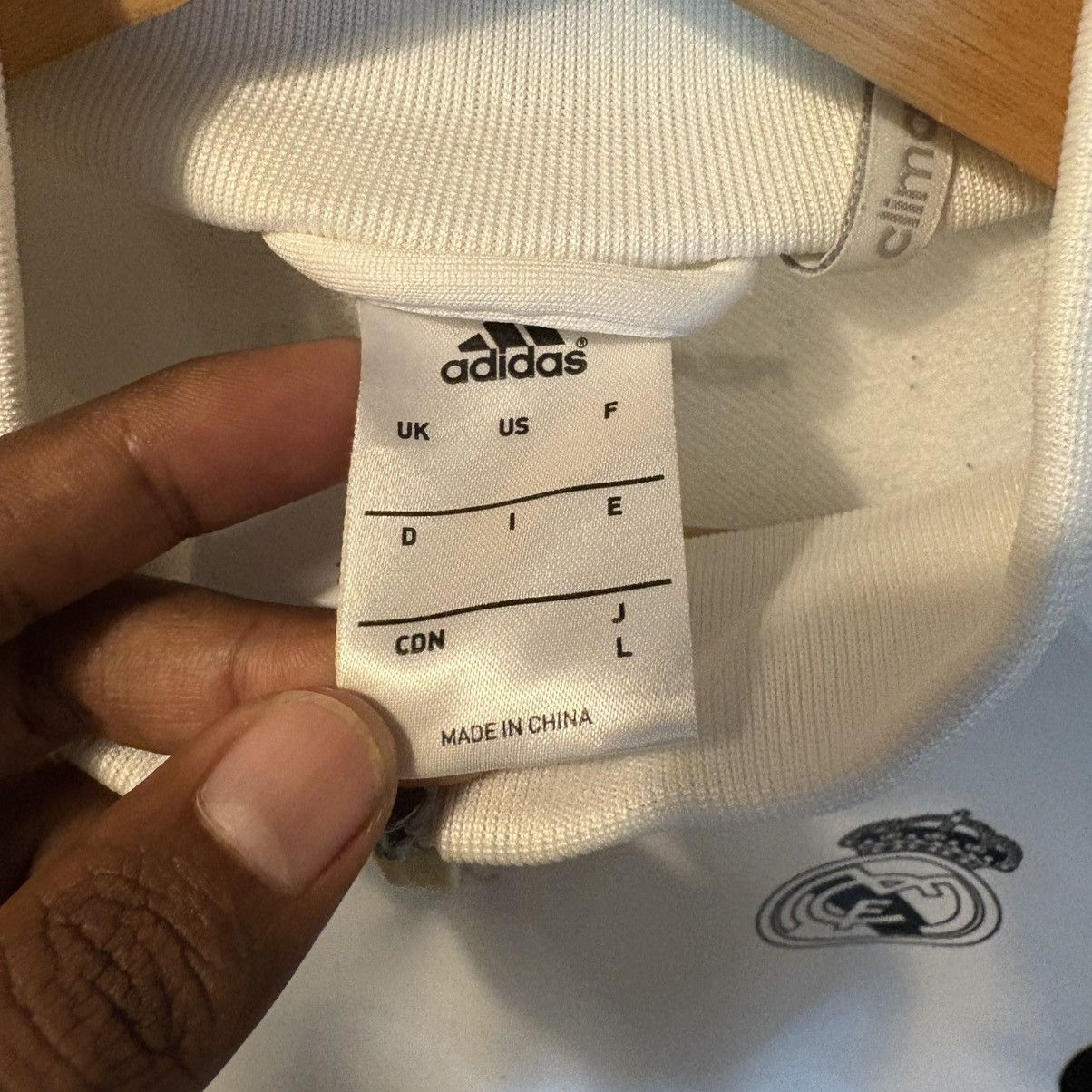 Adidas Adidas Real Madrid Training Jacket 2014-15 As Ronaldo Wear Size US M / EU 48-50 / 2 - 3 Thumbnail