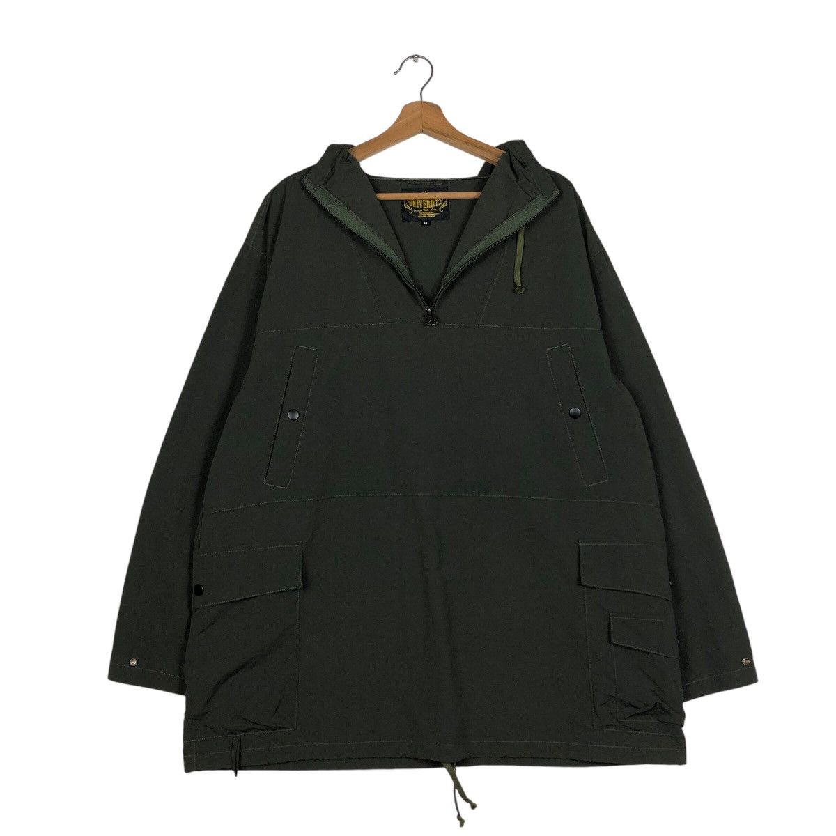 Japanese Brand 📌Vintage Half Zipper Anorak Jacket Univerd72 Union Made Size US XL / EU 56 / 4 - 14 Thumbnail