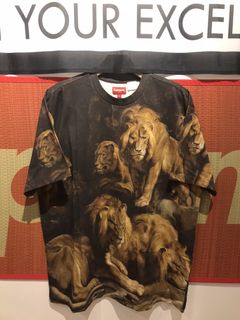 Supreme Lions Shirt | Grailed