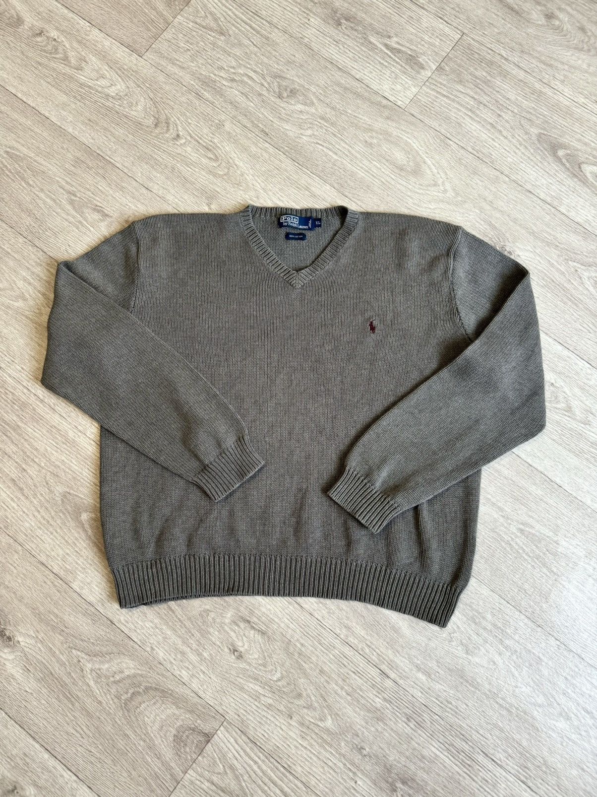 Polo Ralph Lauren 🔷Vintage Polo Ralph Lauren Knitted Sweater 90s🔷 Size US XL / EU 56 / 4 - 1 Thumbnail