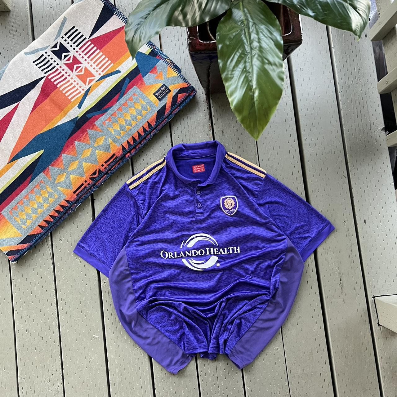 Vintage Orlando City soccer jersey Size US XL / EU 56 / 4 - 3 Thumbnail