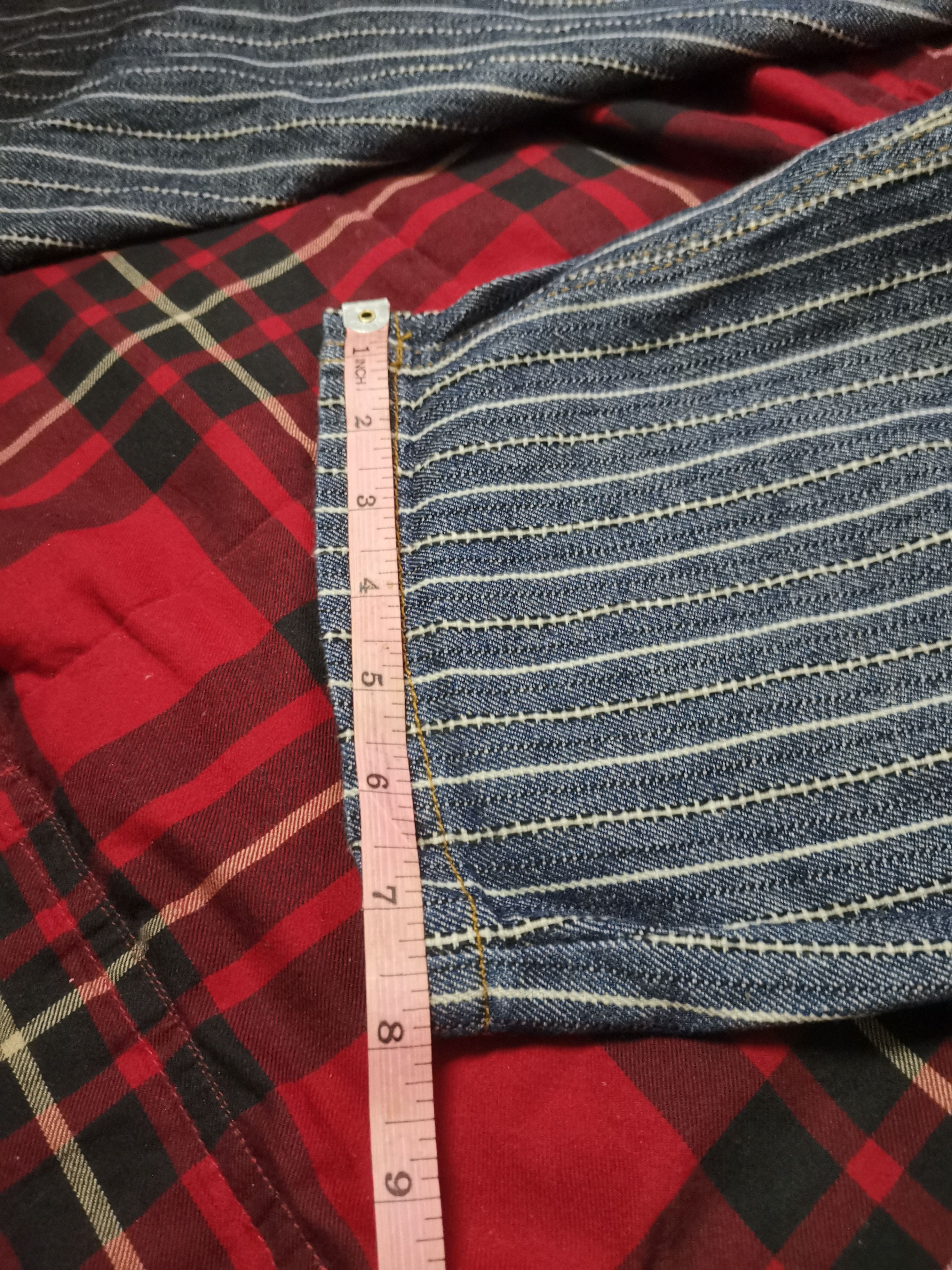 Issey Miyake × Japanese Brand × Ne-Net 💥Rare💥 Vtg Ne-net Issey Miyake Hickory Overall Suspender Size 34" / US 12 / IT 48 - 25 Thumbnail