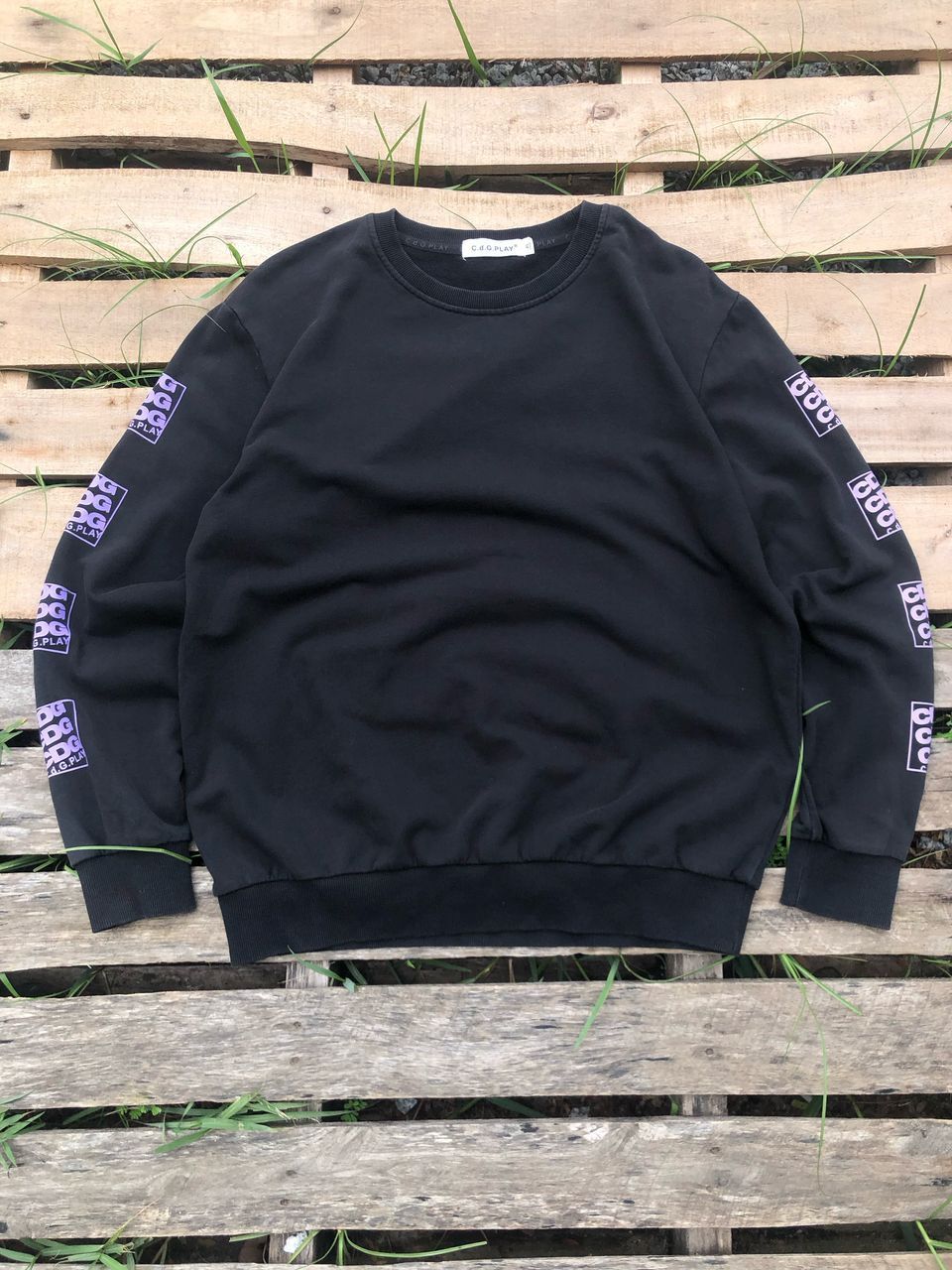 CDG by Comme des Garcons × Japanese Brand CDG Play Sweatshirts Size US L / EU 52-54 / 3 - 2 Thumbnail
