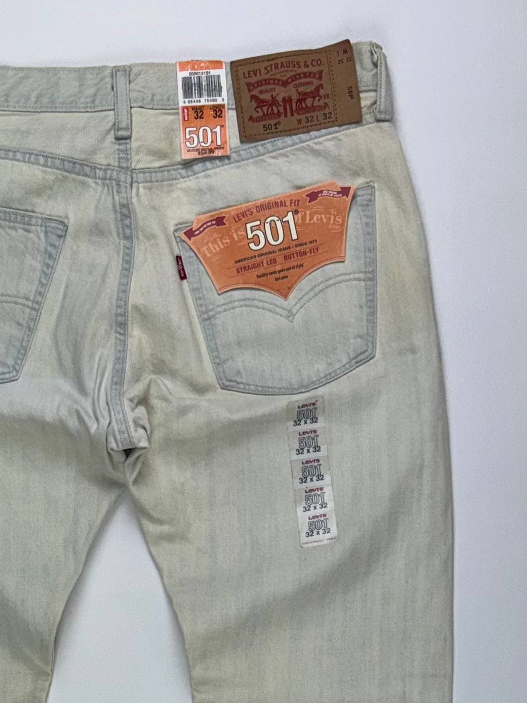 Levi's Vintage Clothing Levi’s 501 Light Wash Denim Jeans 32x32 Vintage Essential Size US 32 / EU 48 - 1 Thumbnail