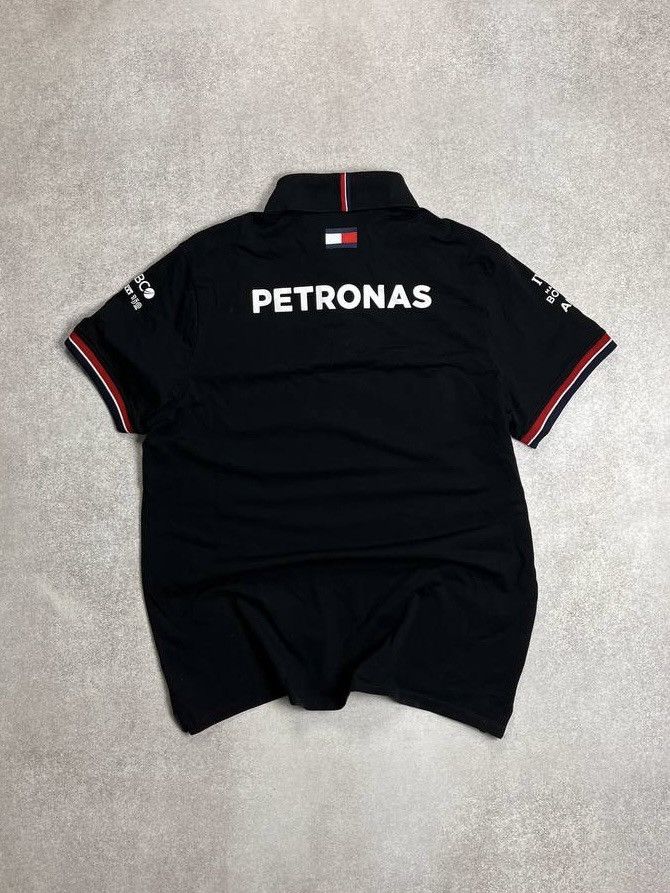 Mercedes-Benz × Vintage Vintage Mercedes Benz F-1 Petronas Racing Polo Shirt XL Size US XL / EU 56 / 4 - 2 Thumbnail