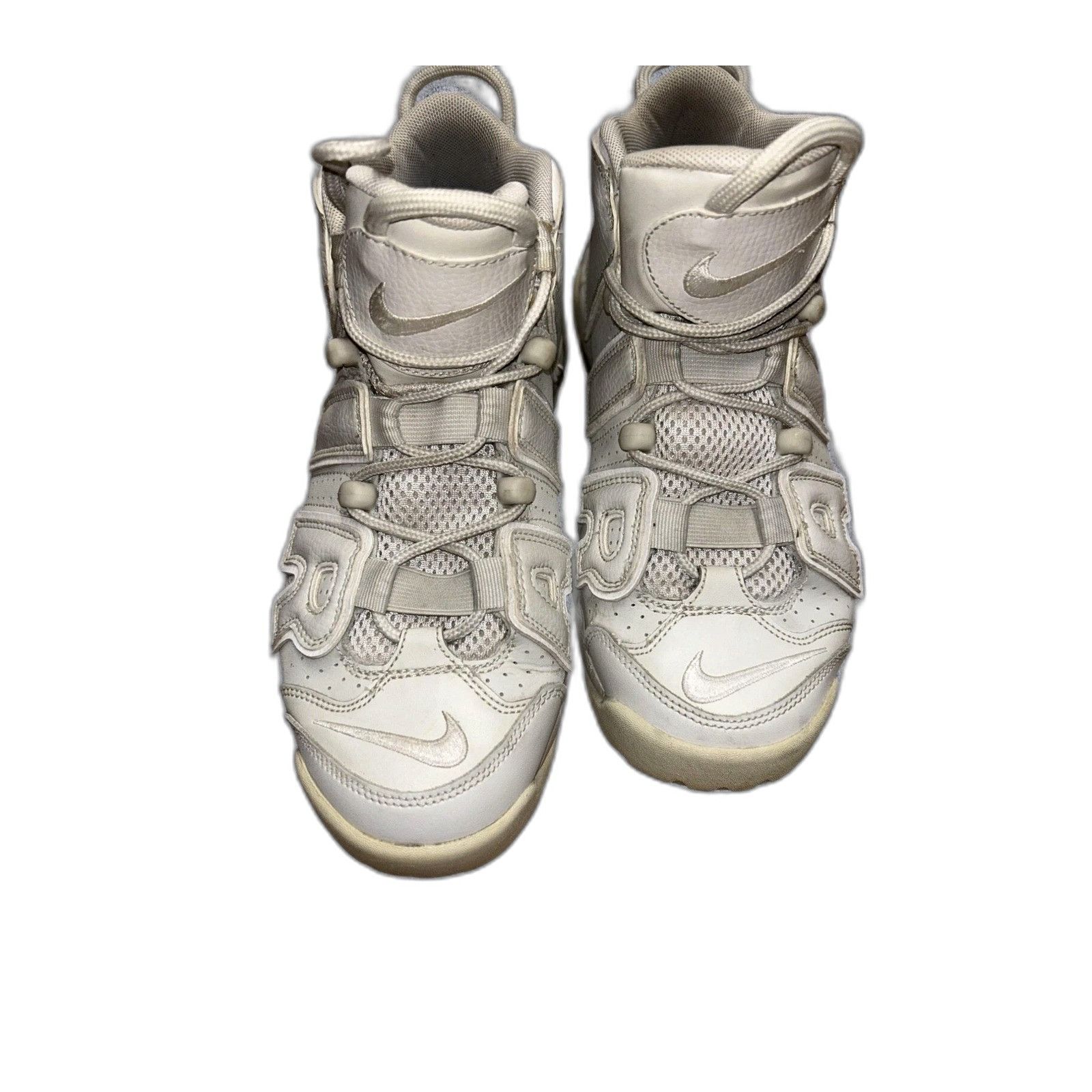 Nike Nike Air More Uptempo Light Bone 2017 Mens Youth 6.5 Y White Size US XXS / EU 40 - 5 Thumbnail