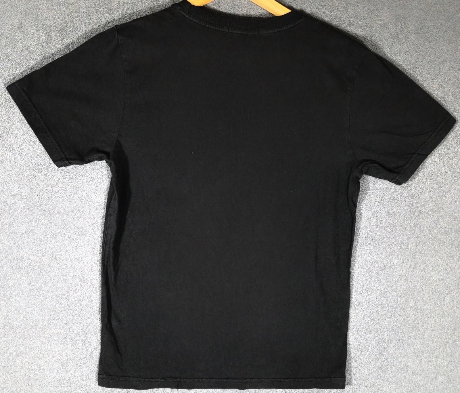 Fruit Of The Loom Vintage Americana Graphic Tee Black Eagle Flag USA M #2 Size US M / EU 48-50 / 2 - 5 Thumbnail