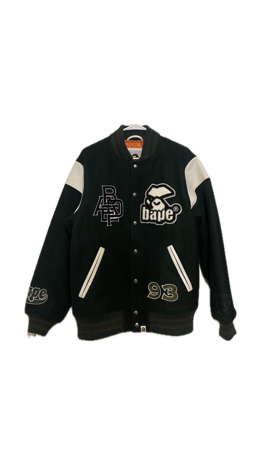 Bape BAPE Switch Shoulder Varsity Jacket Size US L / EU 52-54 / 3 - 1 Thumbnail