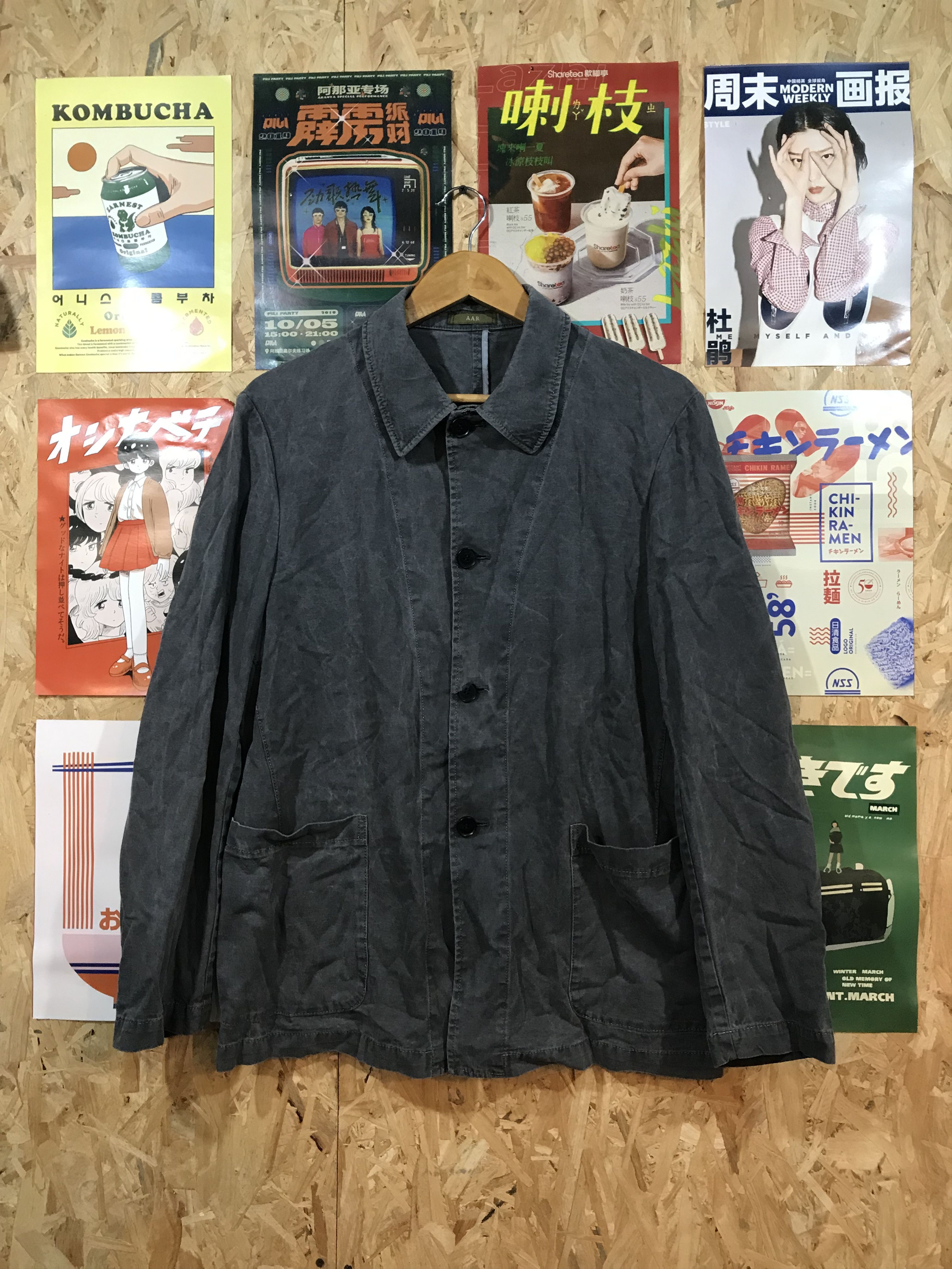 Yohji Yamamoto A.A.R Yohji Yamamoto Yohji Design Studio Jacket Size US L / EU 52-54 / 3 - 1 Thumbnail