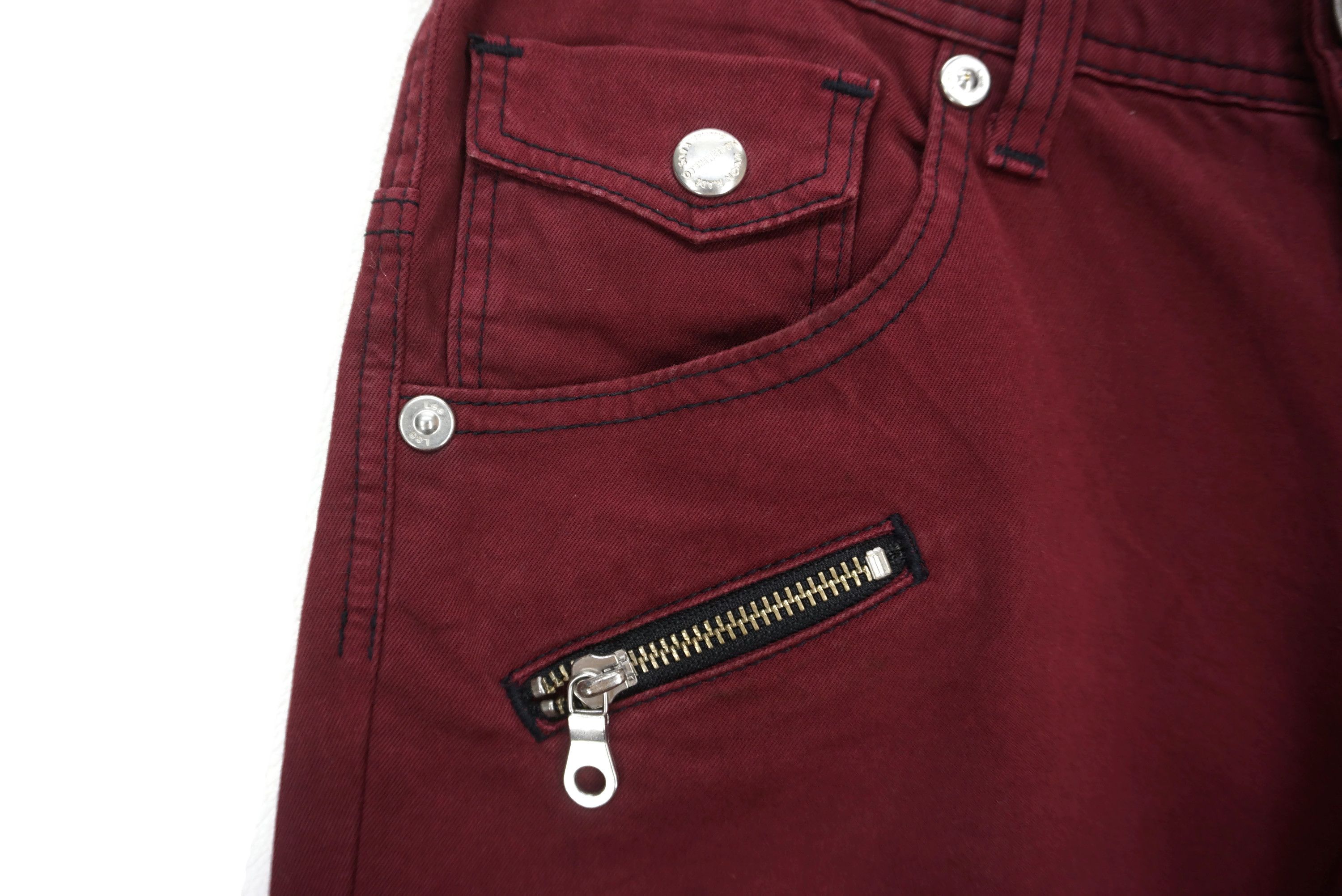 Lee Cowboy Pants fit W30xL31 Low-Rise Multi Zipper Bondage Pants Size US 28 / EU 44 - 6 Thumbnail