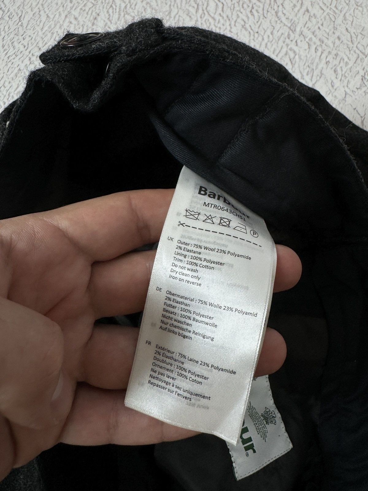 Barbour BARBOUR WHITE LABEL PETER WOOL PANTS TROUSERS Size US 38 / EU 54 - 12 Thumbnail