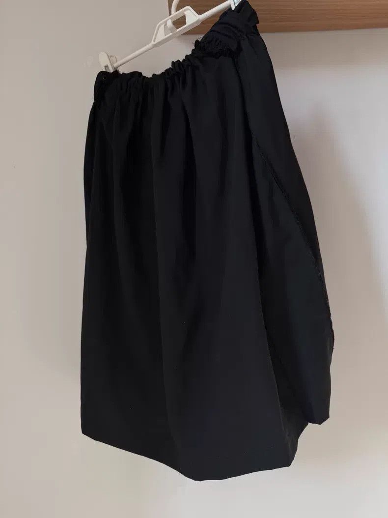 Comme des Garcons Comme des Garcons size XS Black Multi-pleated Midi Skirt Size 22" - 5 Thumbnail