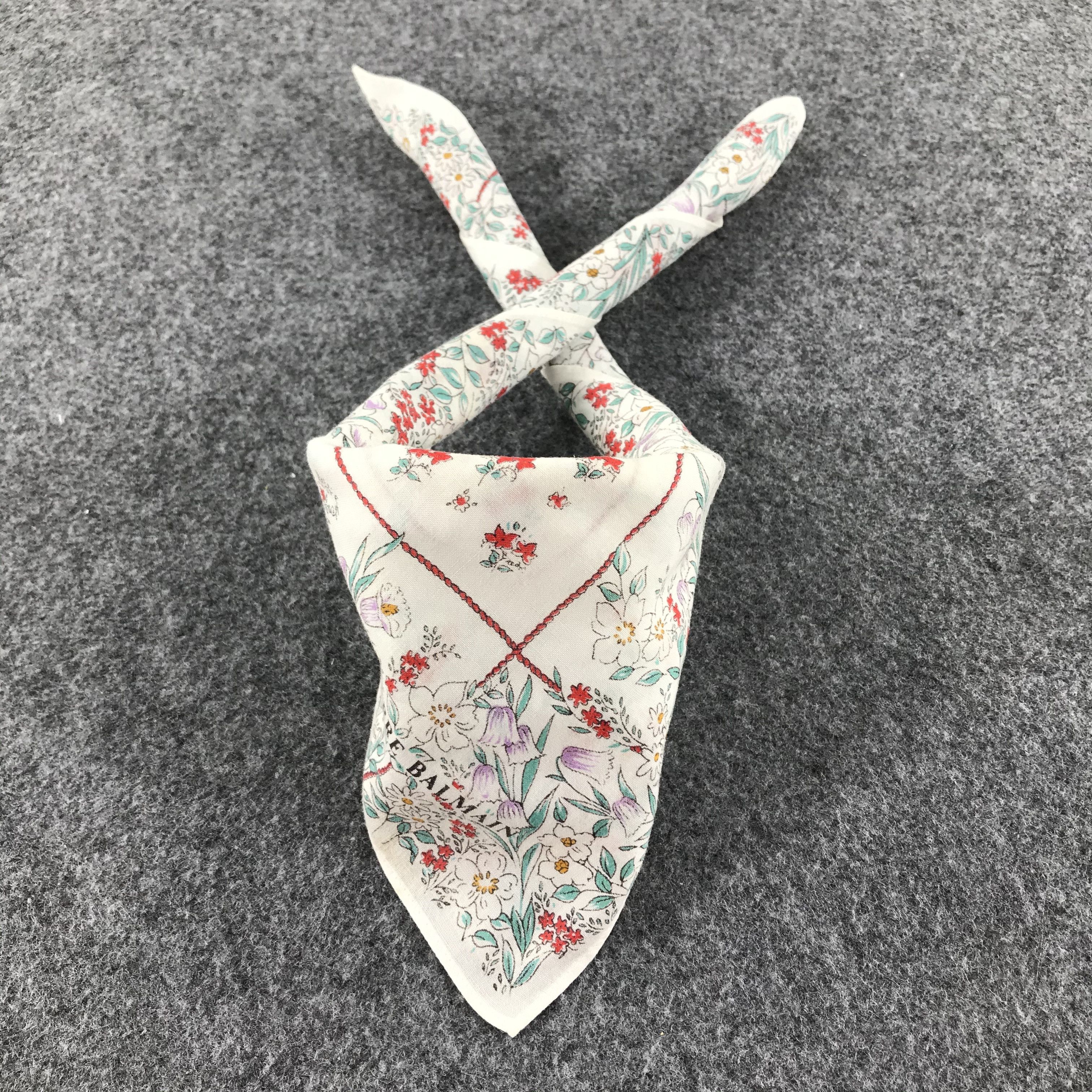 Pierre Balmain Pierre Balmain Handkerchief Neckerchief Bandana H98 Size ONE SIZE - 2 Thumbnail