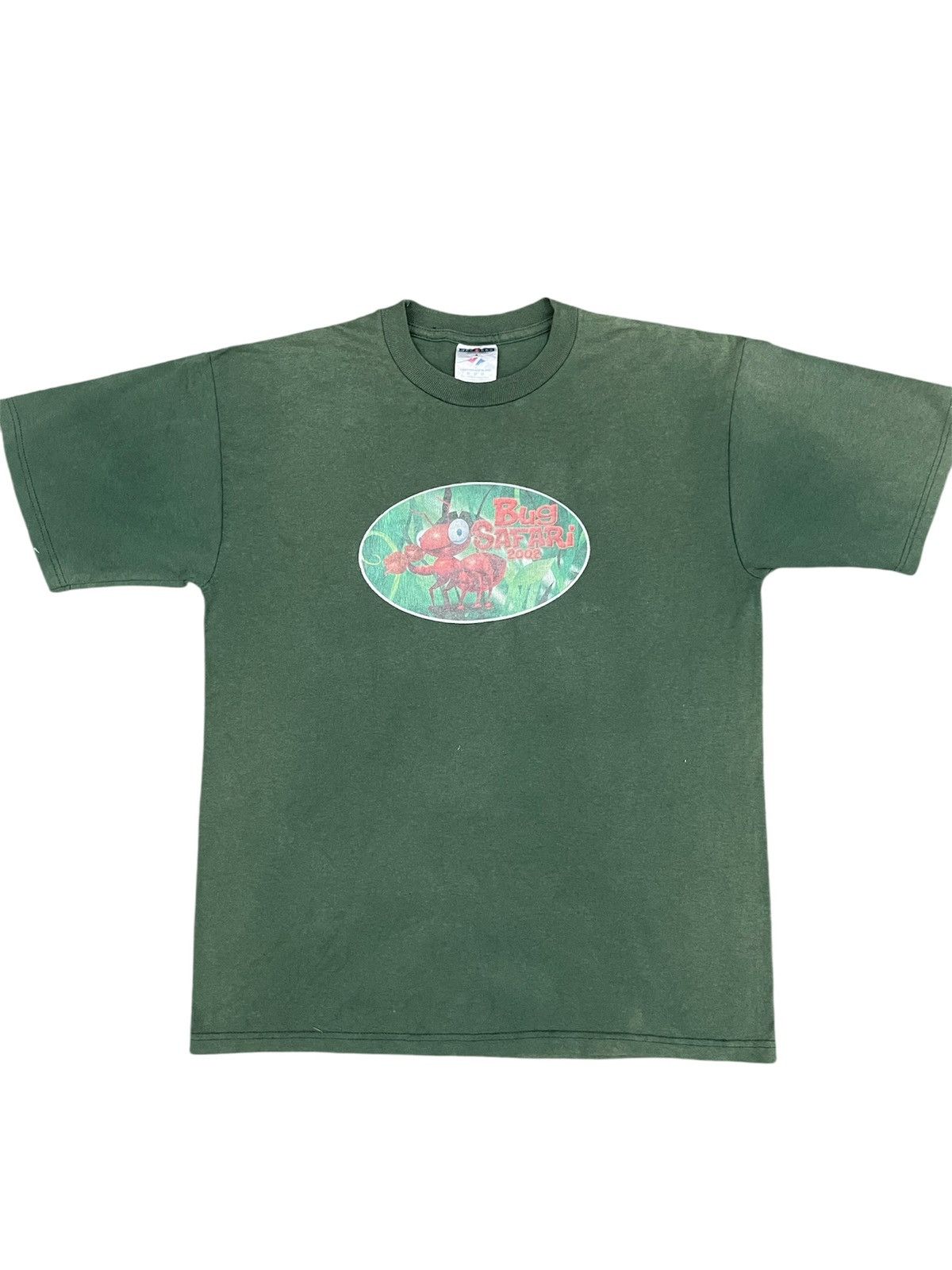 Cartoon Network Vtg Millenium Y2K Bug Safari 2002 perfectly faded tee Size US M / EU 48-50 / 2 - 1 Thumbnail