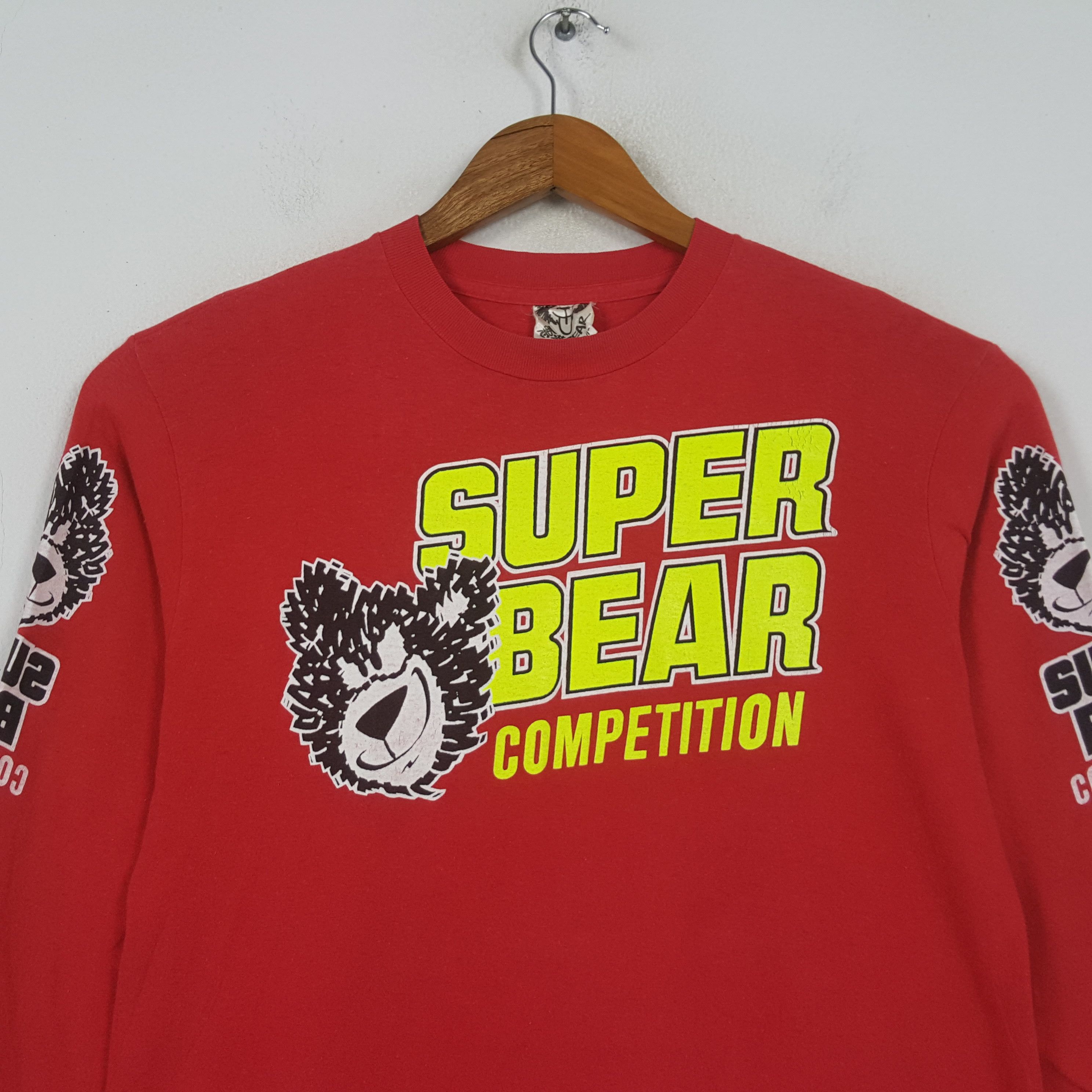 Other Vintage SUPER BEAR COMPETITION Racing T-shirt 31 Size US M / EU 48-50 / 2 - 2 Thumbnail