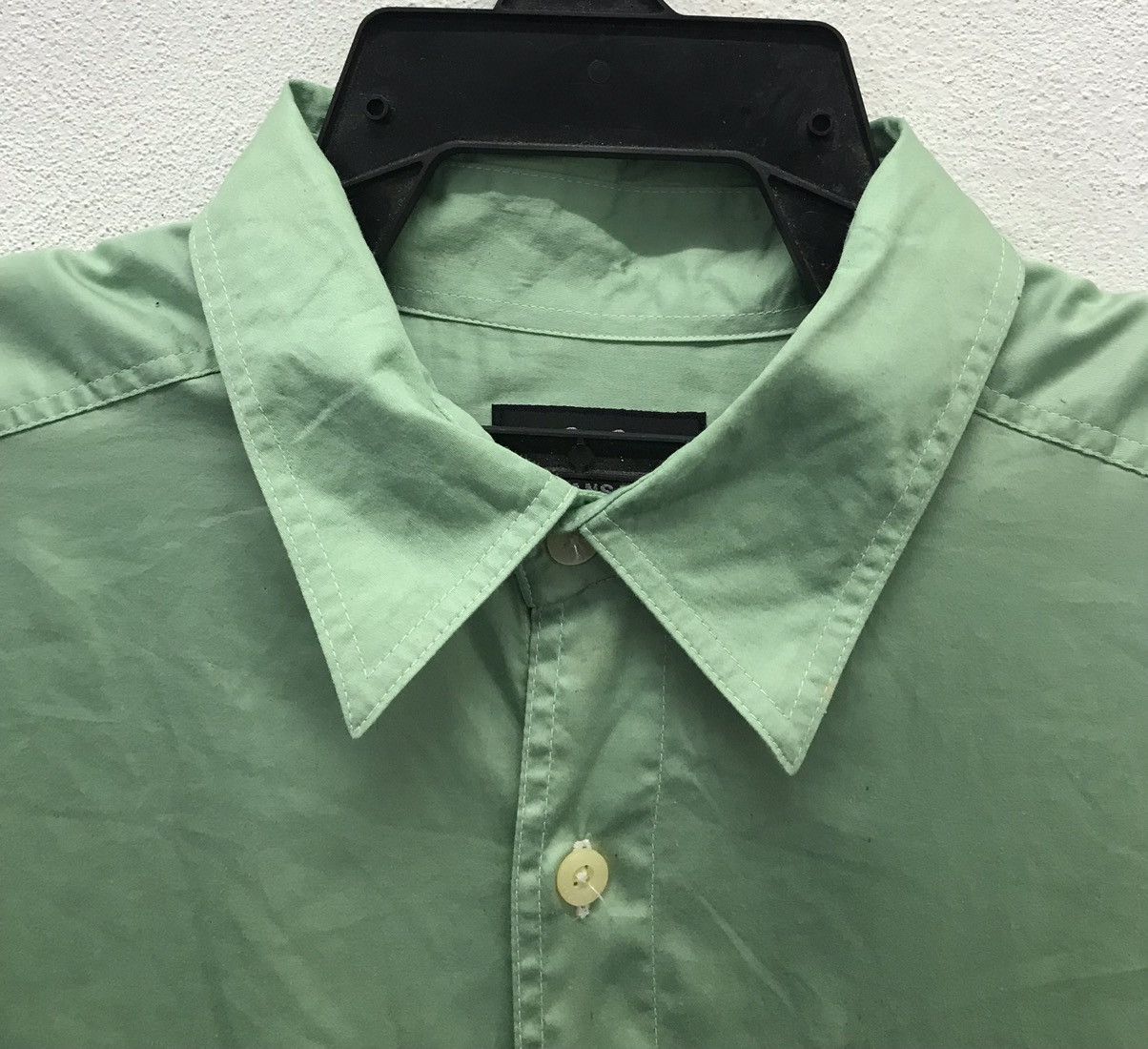 Kansai Yamamoto × Vintage Vintage Kansai Short Sleeve Shirt Button Up Size US L / EU 52-54 / 3 - 3 Thumbnail