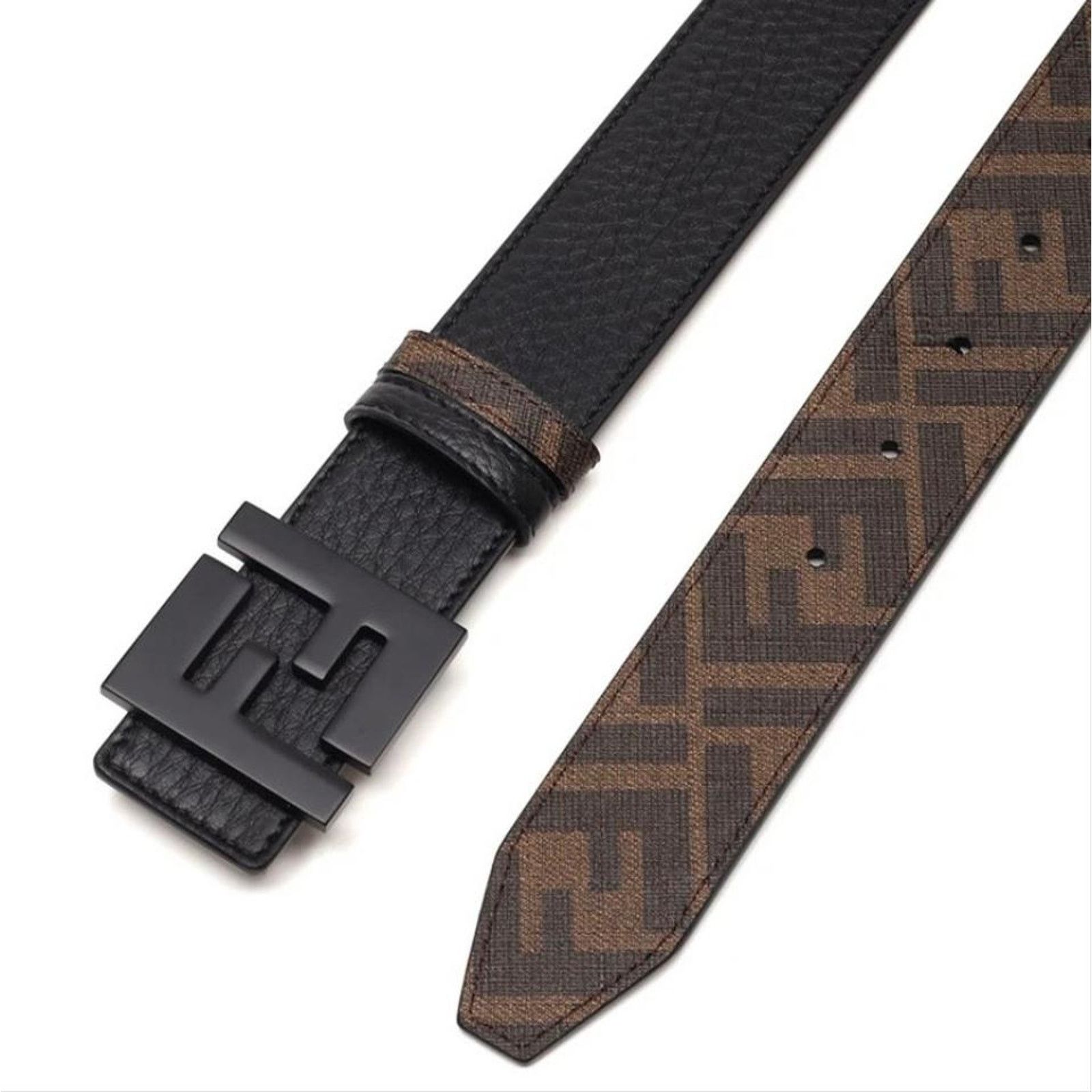 Fendi FF logo motif reversible belt size 90 Size ONE SIZE - 4 Thumbnail