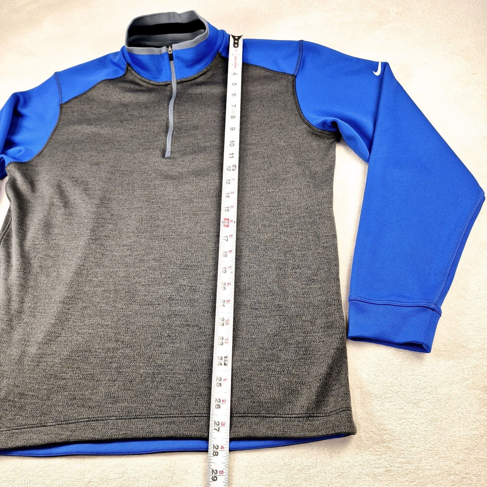 Nike Nike Golf Tour Performance Pullover Men's Large Dri Fit Blue Size US L / EU 52-54 / 3 - 3 Thumbnail