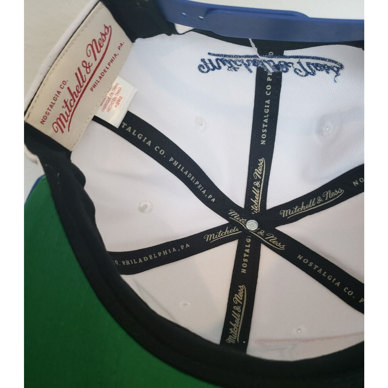 Mitchell & Ness New York Rangers Hat Cap Sharktooth Snapback Mitchell & Ness Size ONE SIZE - 6 Thumbnail