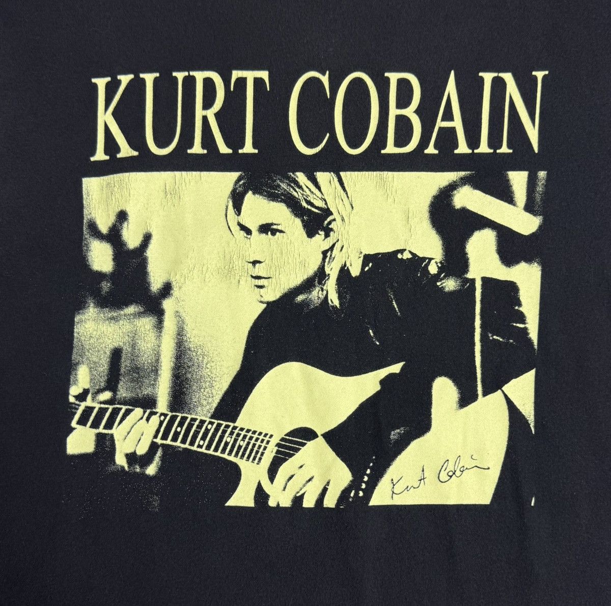 Nirvana Kurt Cobain Nirvana Grunge Rock T-Shirt Big Logo Size US M / EU 48-50 / 2 - 5 Thumbnail