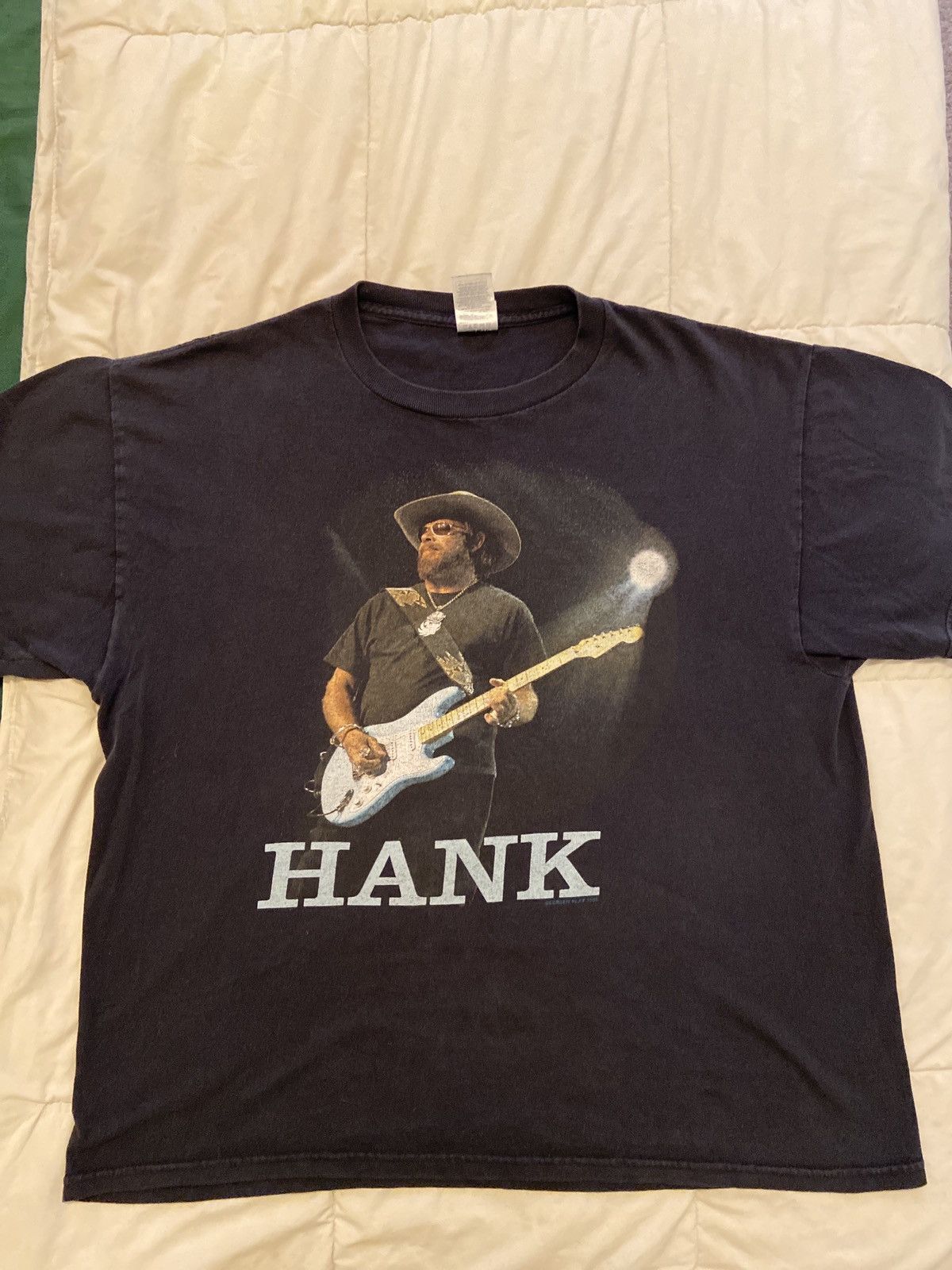 Vintage Vintage Hank Williams Jr Tee Size US L / EU 52-54 / 3 - 1 Thumbnail