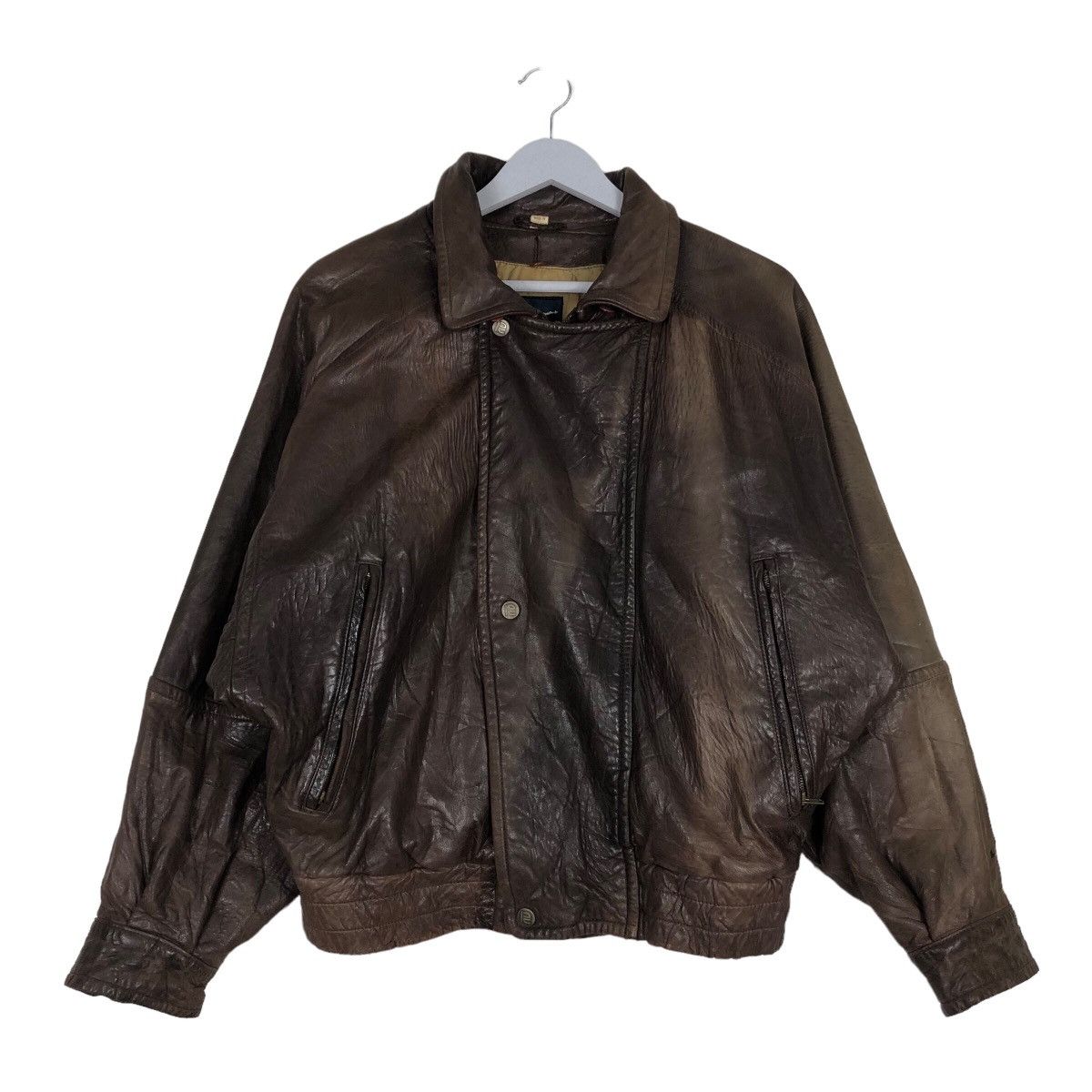 Robert Comstoch Vintage Leather Bomber 2024