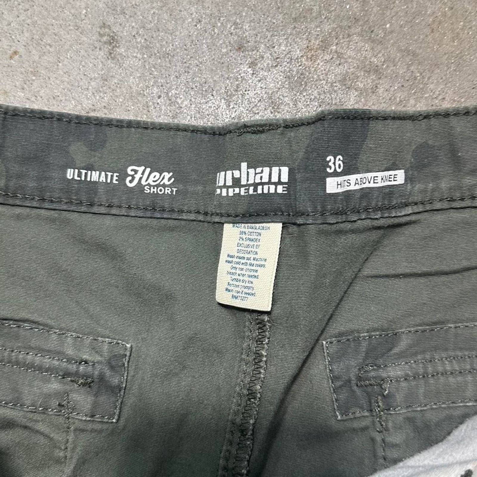 Urban Pipeline Urban Pipeline Camo Cargo Shorts Baggy Skater Camouflage Size US 36 / EU 52 - 3 Thumbnail