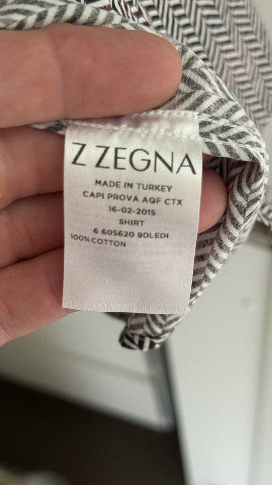 Ermenegildo Zegna Ermenegildo Zegna Shirt Size US M / EU 48-50 / 2 - 4 Thumbnail