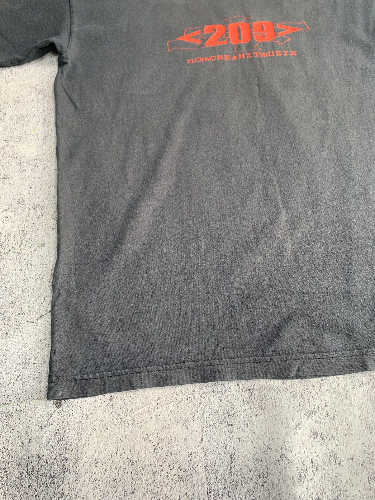 Band Tees × Vintage Vintage Y2K <209> no more shit muzik Band T Shirt Size US L / EU 52-54 / 3 - 7 Thumbnail