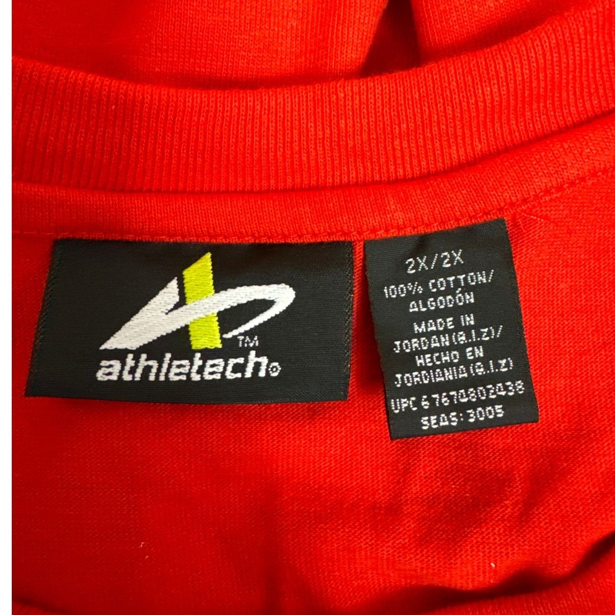 Other Athletech Size 2X 100% Cotton Red Men’s Tank Top Size US XXL / EU 58 / 5 - 3 Thumbnail
