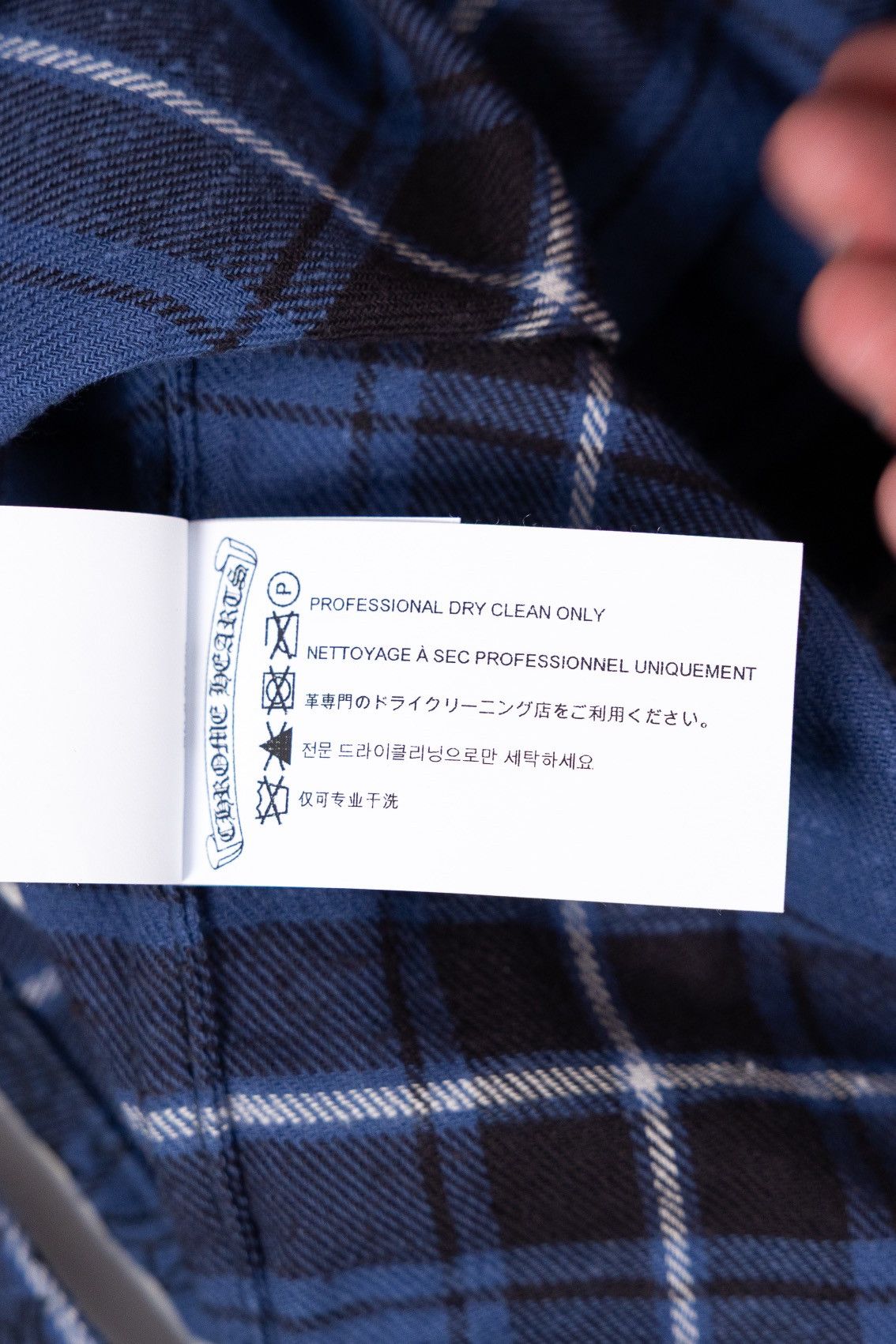 Chrome Hearts Chrome Hearts KIDS Cross Patch Flannel Shirt Size XXS / US 00 / IT 34 - 9 Thumbnail