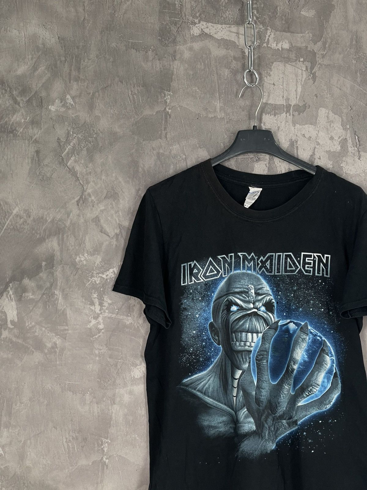 Iron Maiden × Vintage 🔥Vintage 90s T-Shirt Iron Maiden Overprint The Wicker Man🔥 Size US M / EU 48-50 / 2 - 3 Thumbnail