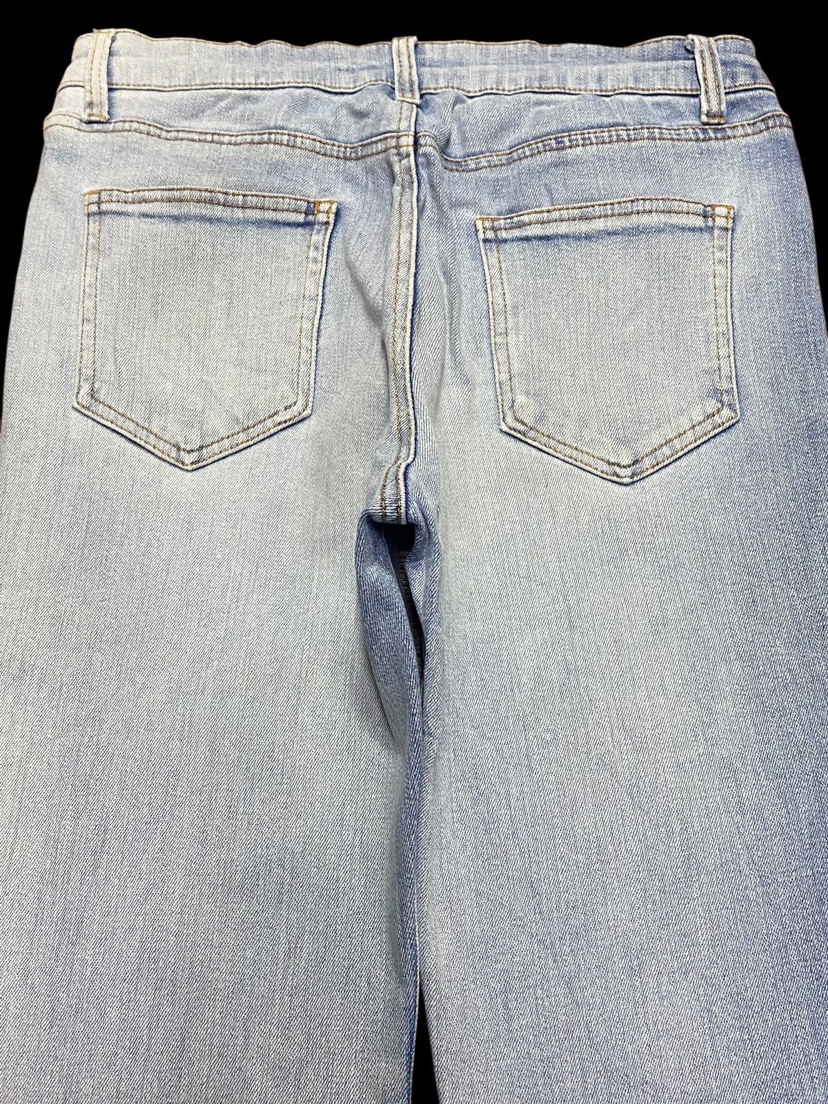 Japanese Brand Vintage Japanese Brand Blue Wash Bootcut Jeans Size 29" - 4 Thumbnail