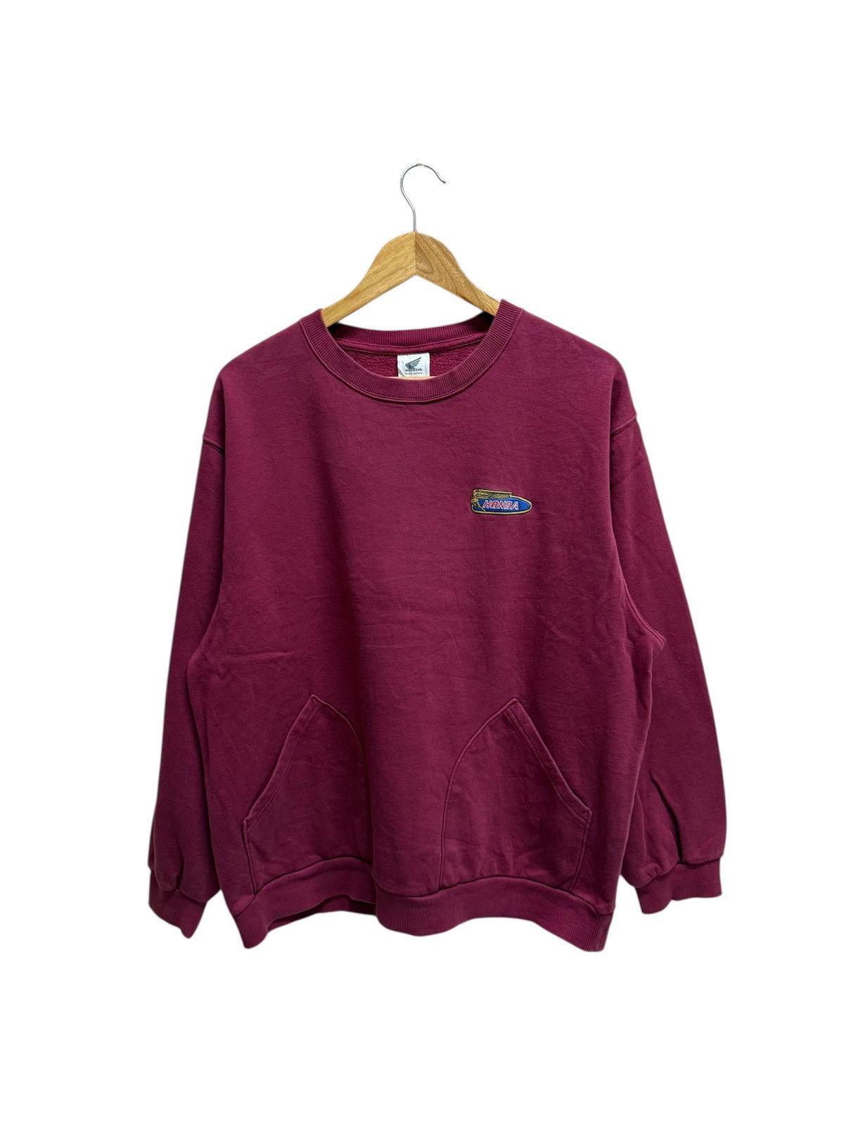 Honda Honda x Gu Small Logo Pocket Sweatshirt Size US L / EU 52-54 / 3 - 1 Thumbnail