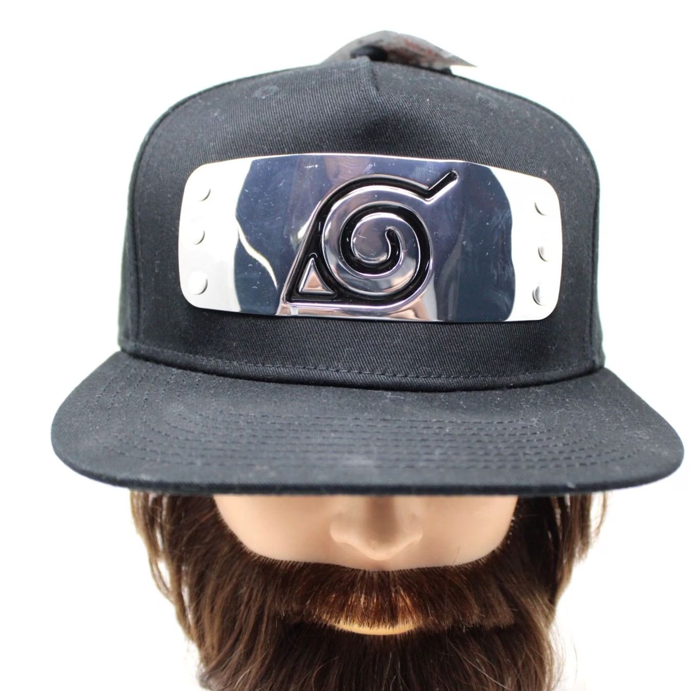 Ripple Junction Ripple Junction Naruto Shippuden Hat NWT Snapback Black Mens Cap Slash? Size ONE SIZE - 2 Thumbnail
