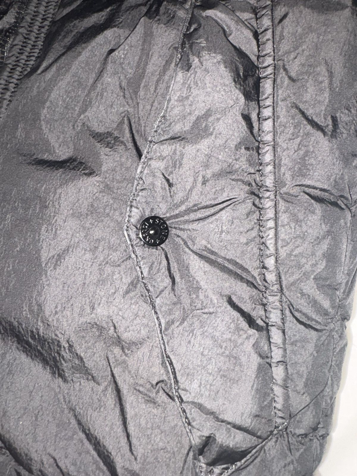 Stone Island Stone Island Garment Dyed Crinkle NY Down Jacket-Black Small Size US S / EU 44-46 / 1 - 11 Thumbnail