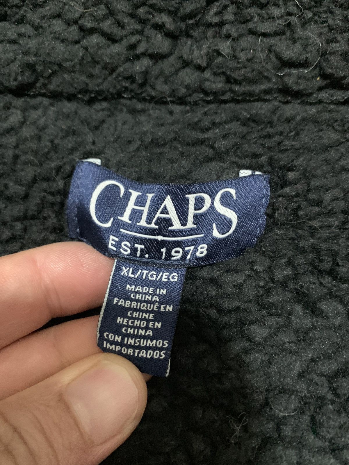 Chaps Chaps Polar Fleece Full Zip Pullover Vest Size US XL / EU 56 / 4 - 8 Thumbnail