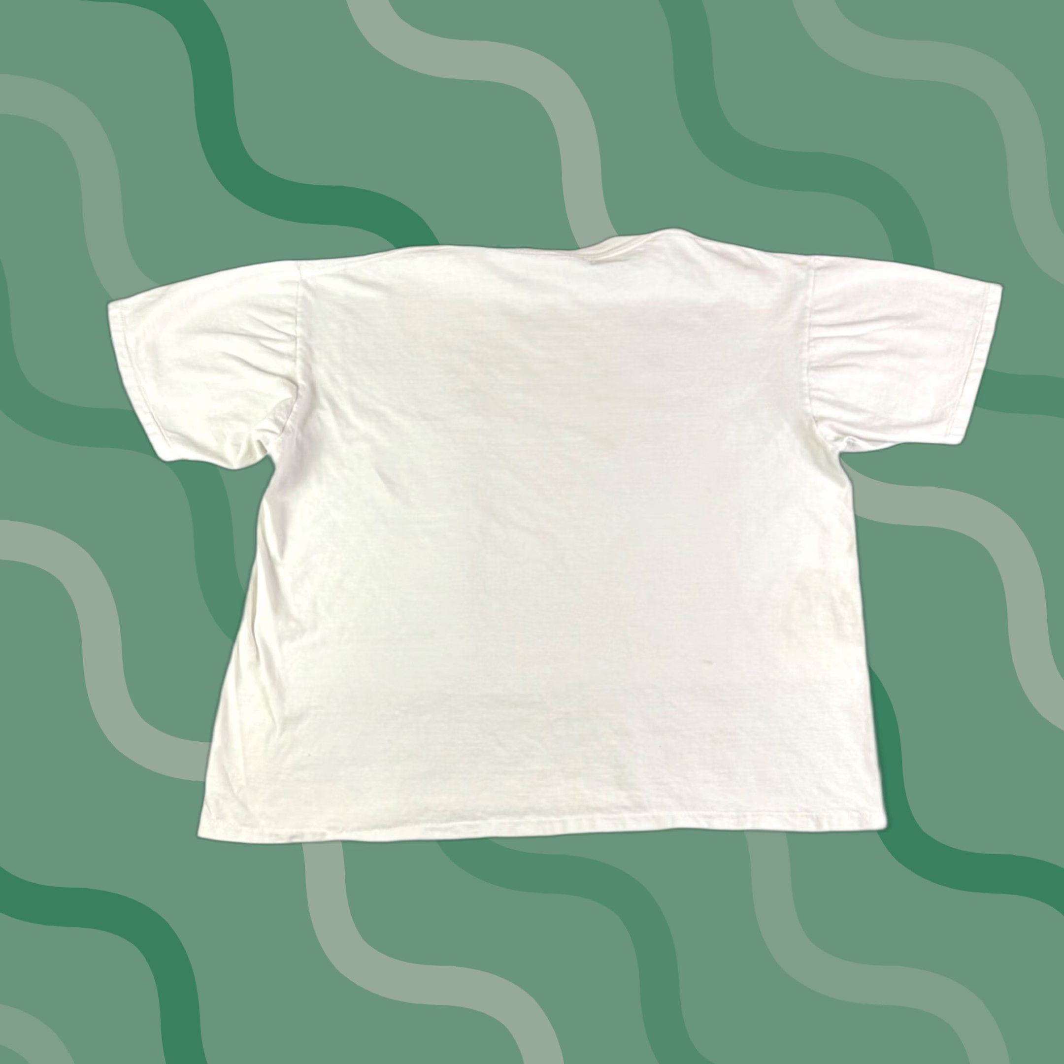 Vintage VINTAGE Oneita Power-T Kokopelli Quartet T-Shirt XL White 90s Men Graphic Tee Short Sleeve Boho Ancient Originals Size US XL / EU 56 / 4 - 1 Thumbnail