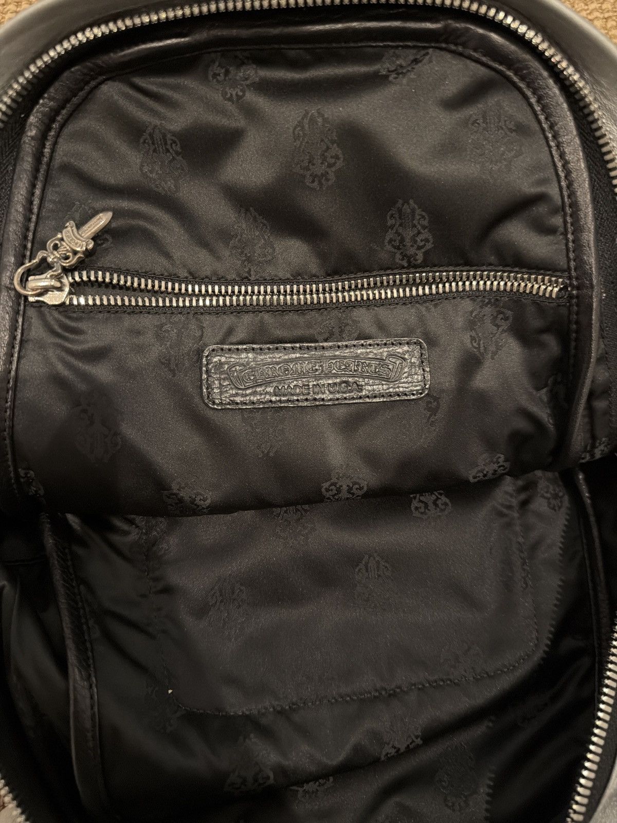 Chrome Hearts Chrome Heart Mini Leather Bag Size 28 - 5 Thumbnail