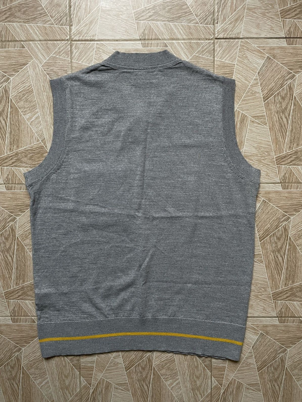 Designer × Universal Works Luxury Rare Designer Universal Works Merino Wool Grey Vest Size US XL / EU 56 / 4 - 5 Thumbnail