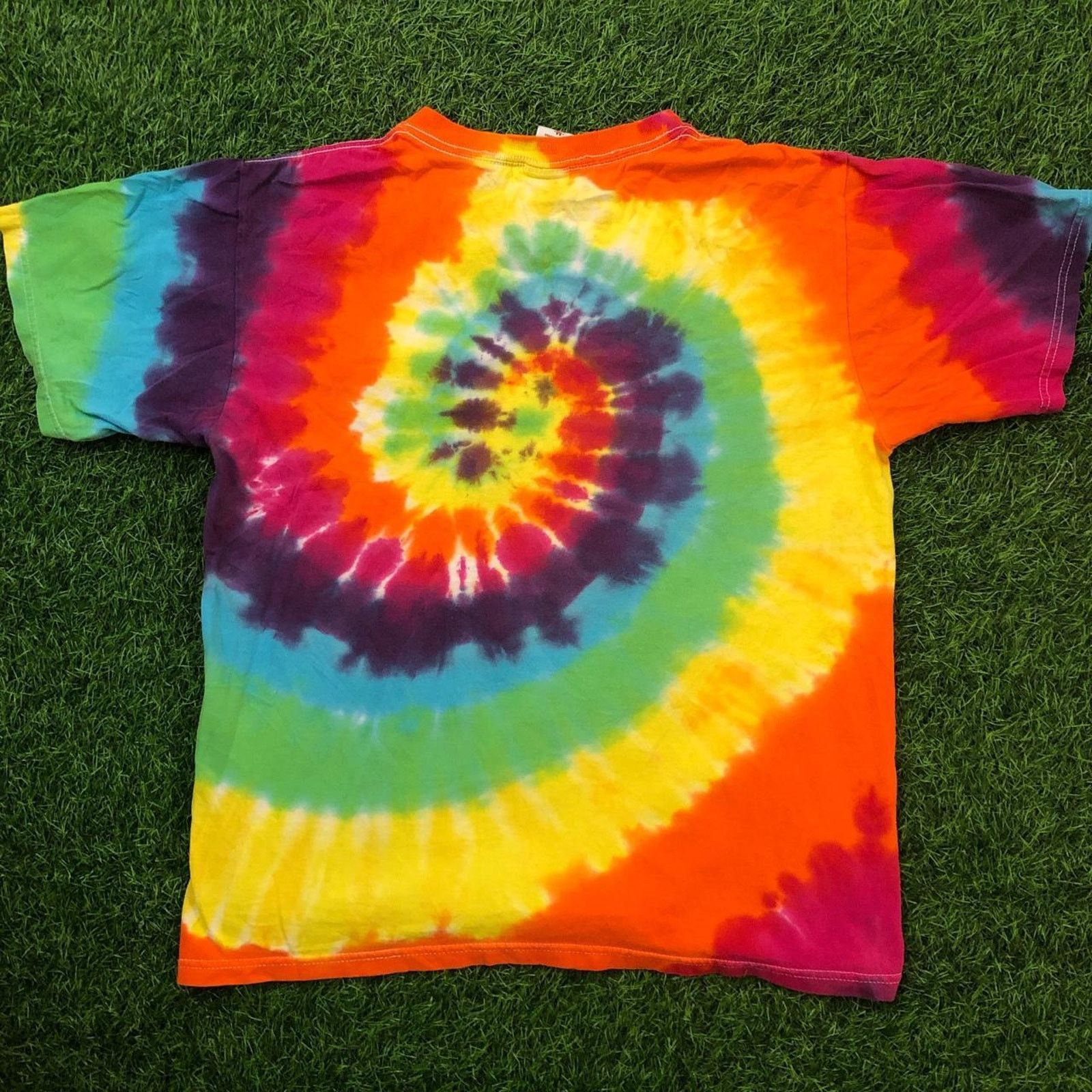 Anvil Retro Tie Dye ‘Keep Austin Weird’ Graphic Tee Size US M / EU 48-50 / 2 - 2 Thumbnail