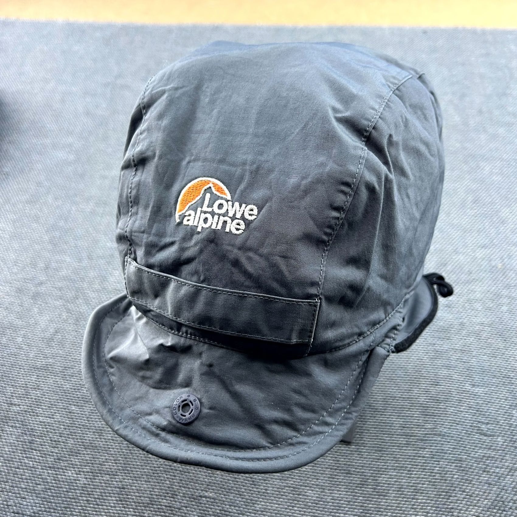 Vintage Lowe Alpine Mountain Cap Triple Point Hat XS Trekking Gray Outdoor Hiking Beanie Unisex Adults Winter Waterproof Thermal Ear Flap Size ONE SIZE - 2 Thumbnail