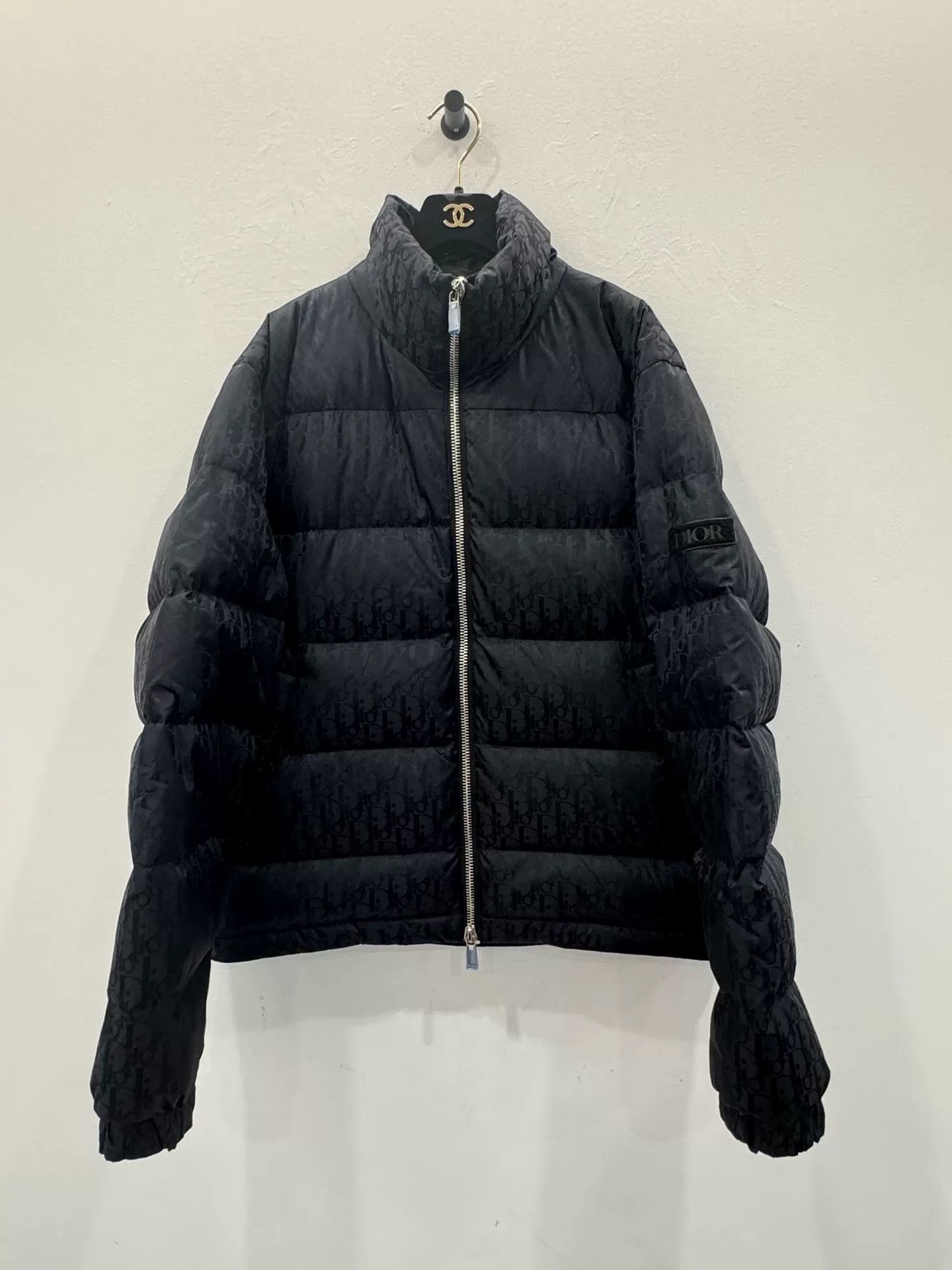 Dior Dior Men's Monogram Logo Down Jacket Size US M / EU 48-50 / 2 - 1 Thumbnail
