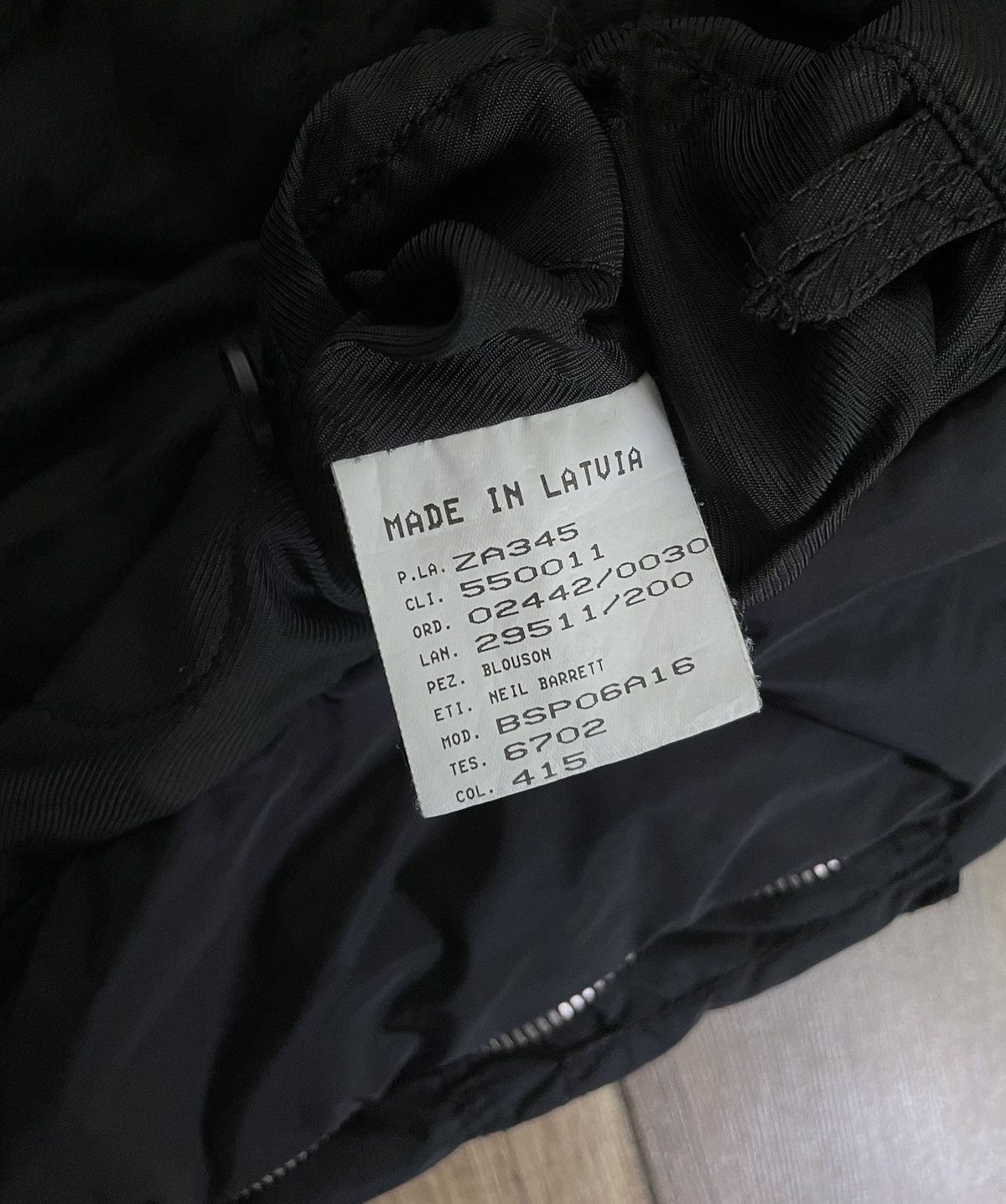 Neil Barrett Neil Barrett Nylon MA-1 Military Bomber Jacket Size US M / EU 48-50 / 2 - 12 Thumbnail
