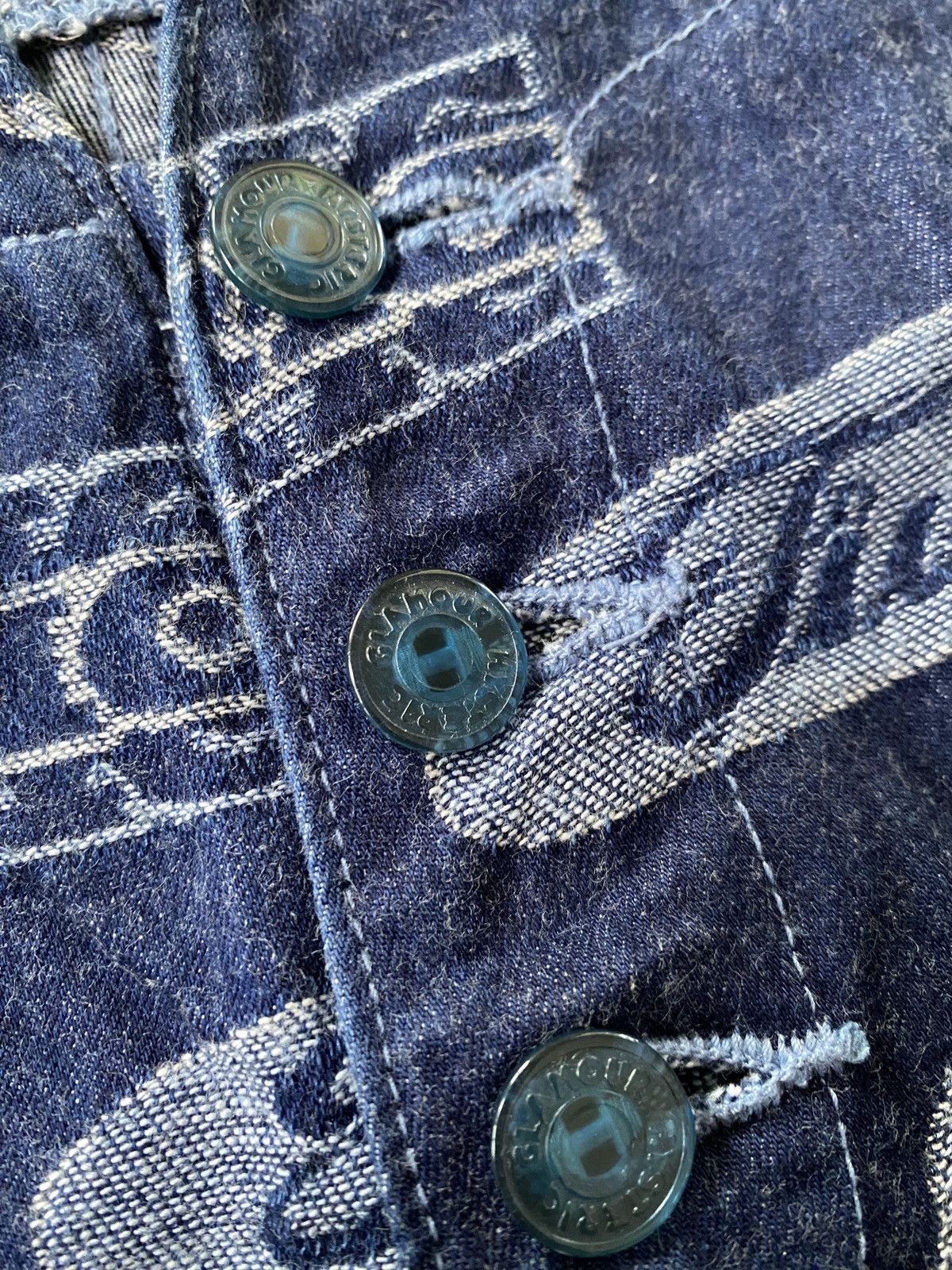 If Six Was Nine Hysteric glamour vixen girl logos denim pants Size 30" / US 8 / IT 44 - 3 Thumbnail